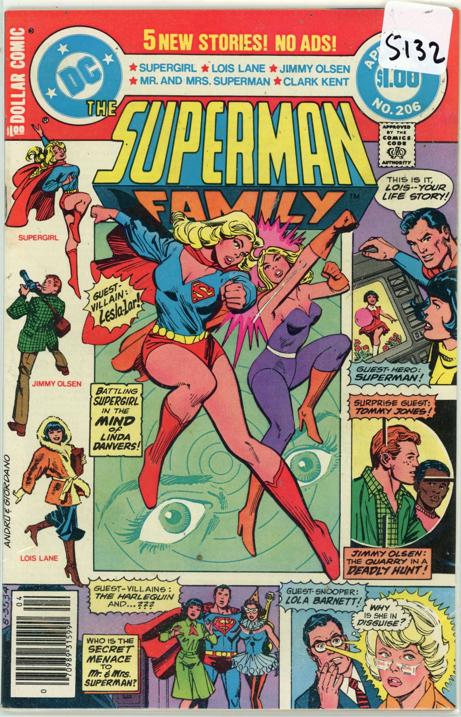 1981 DC Superman Family Issue 206 (1 of 1)