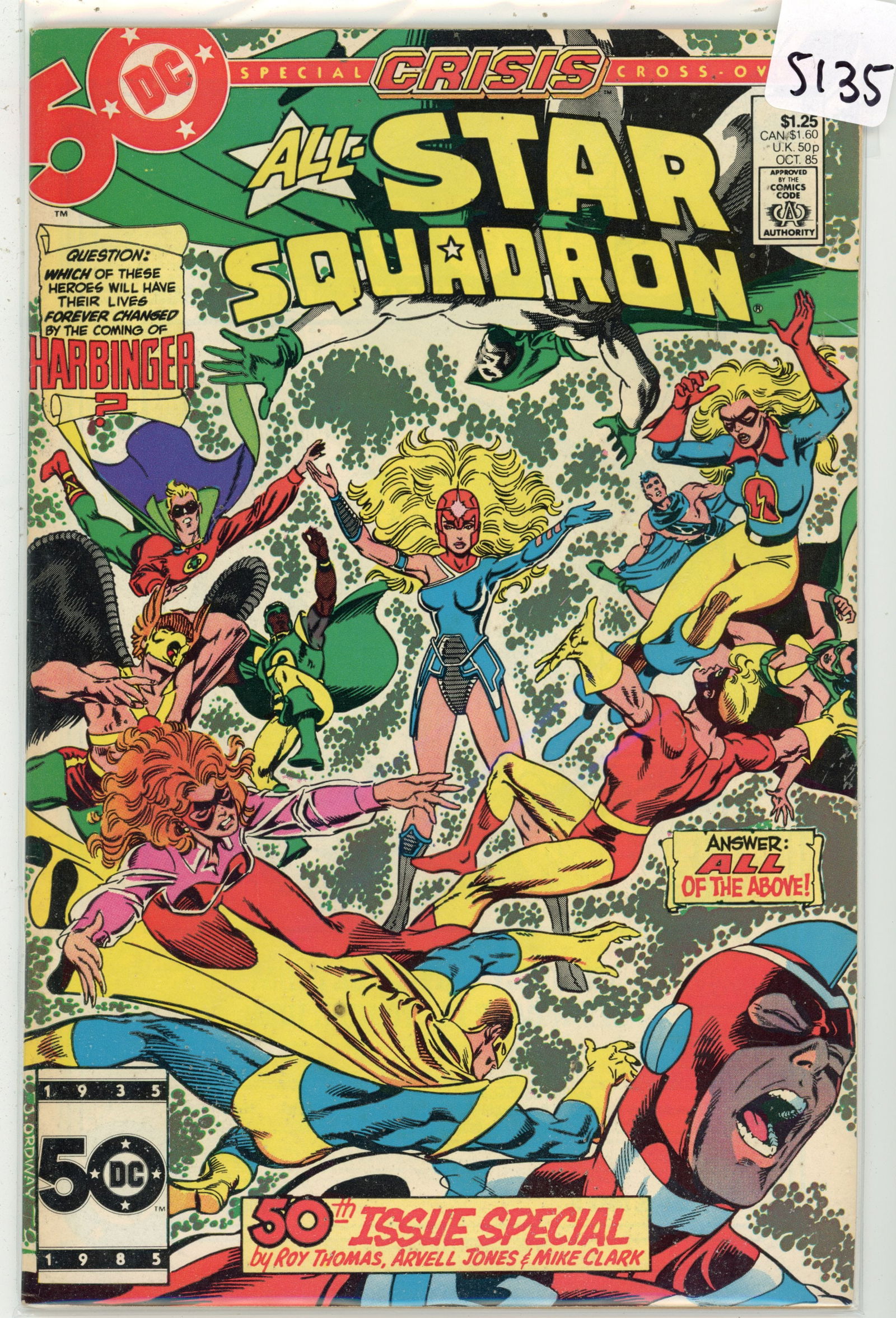 1985 DC Star Squaddown Issue 50 (1 of 1)
