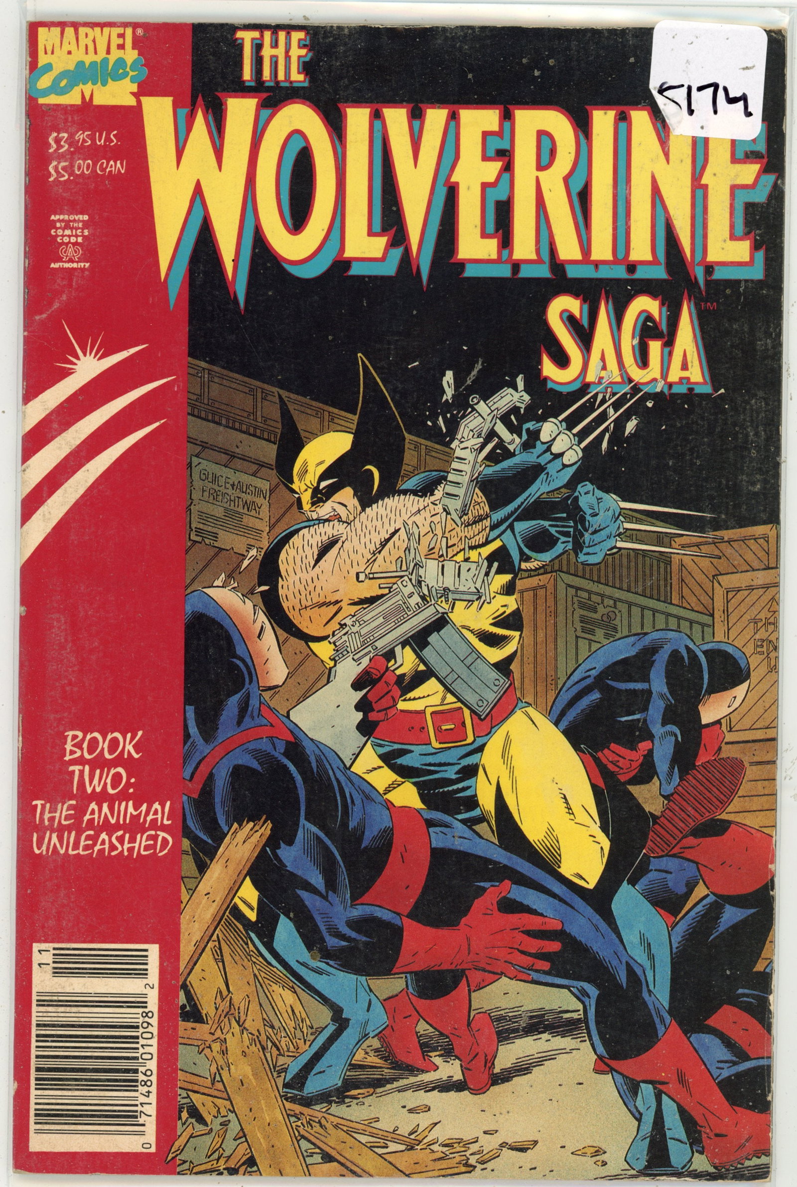 1989 Marvel Wolverine Saga (1 of 1)