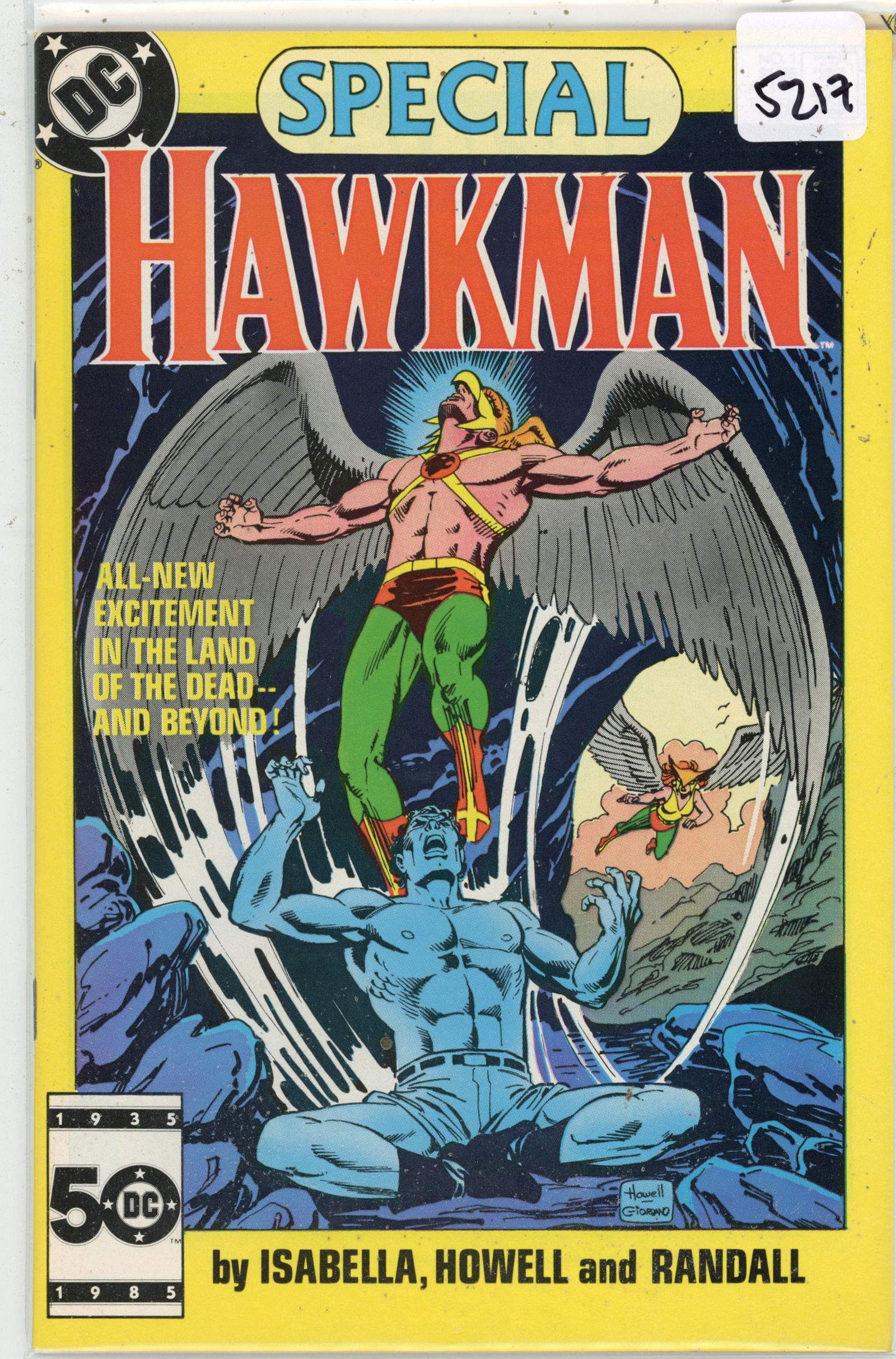 1986 DC Hawkman Issue 1 (1 of 1)