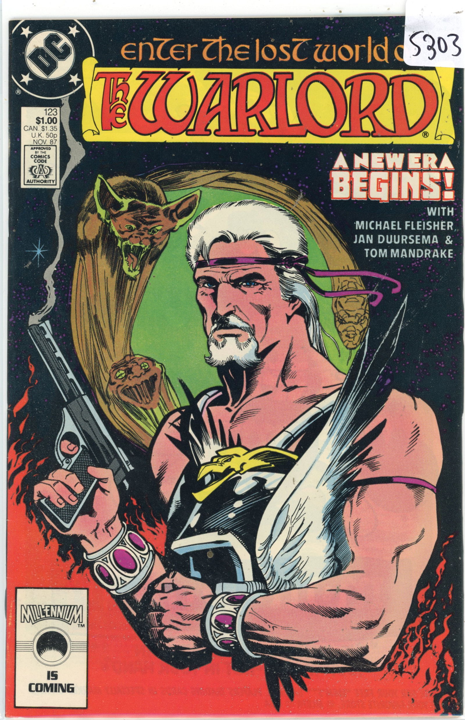 1987 DC Warlord Issue 123 (1 of 1)