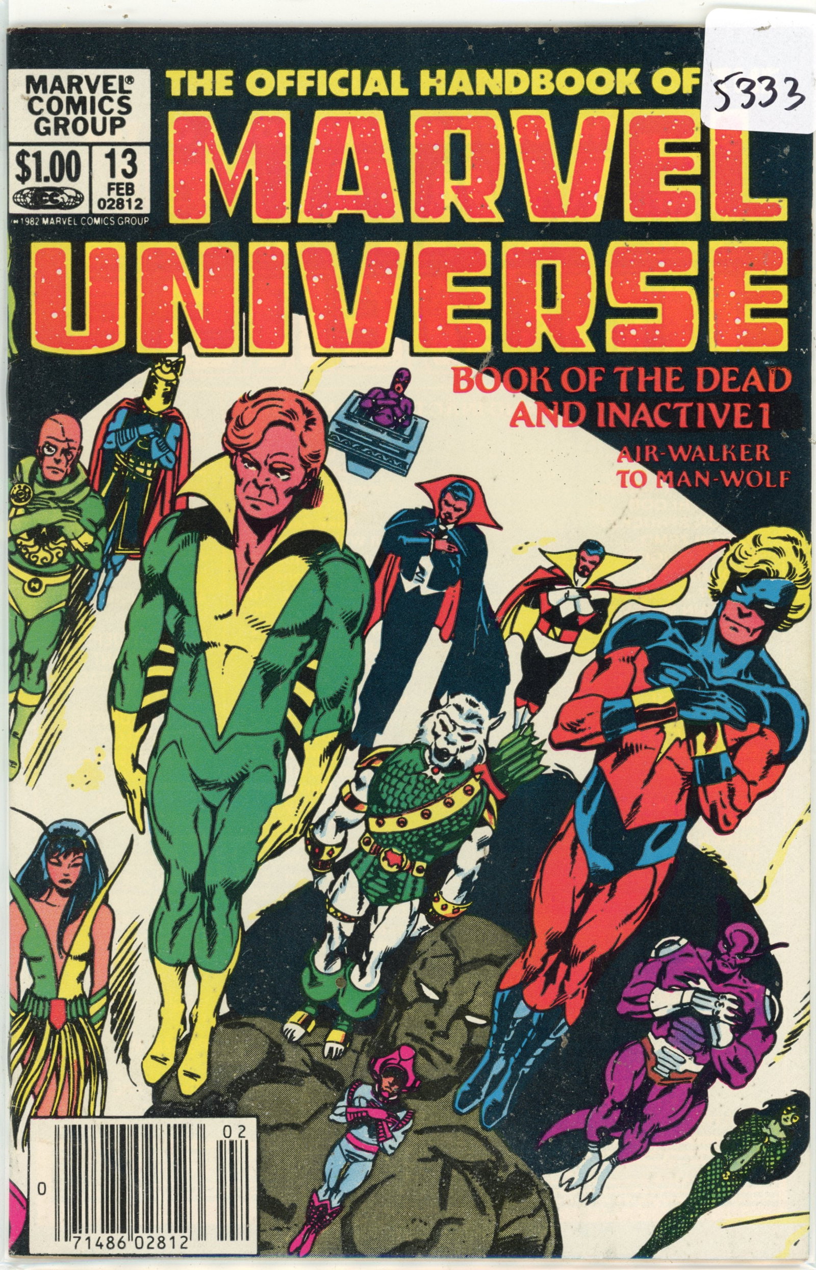 1984 Marvel Universe Issue 13 (1 of 1)