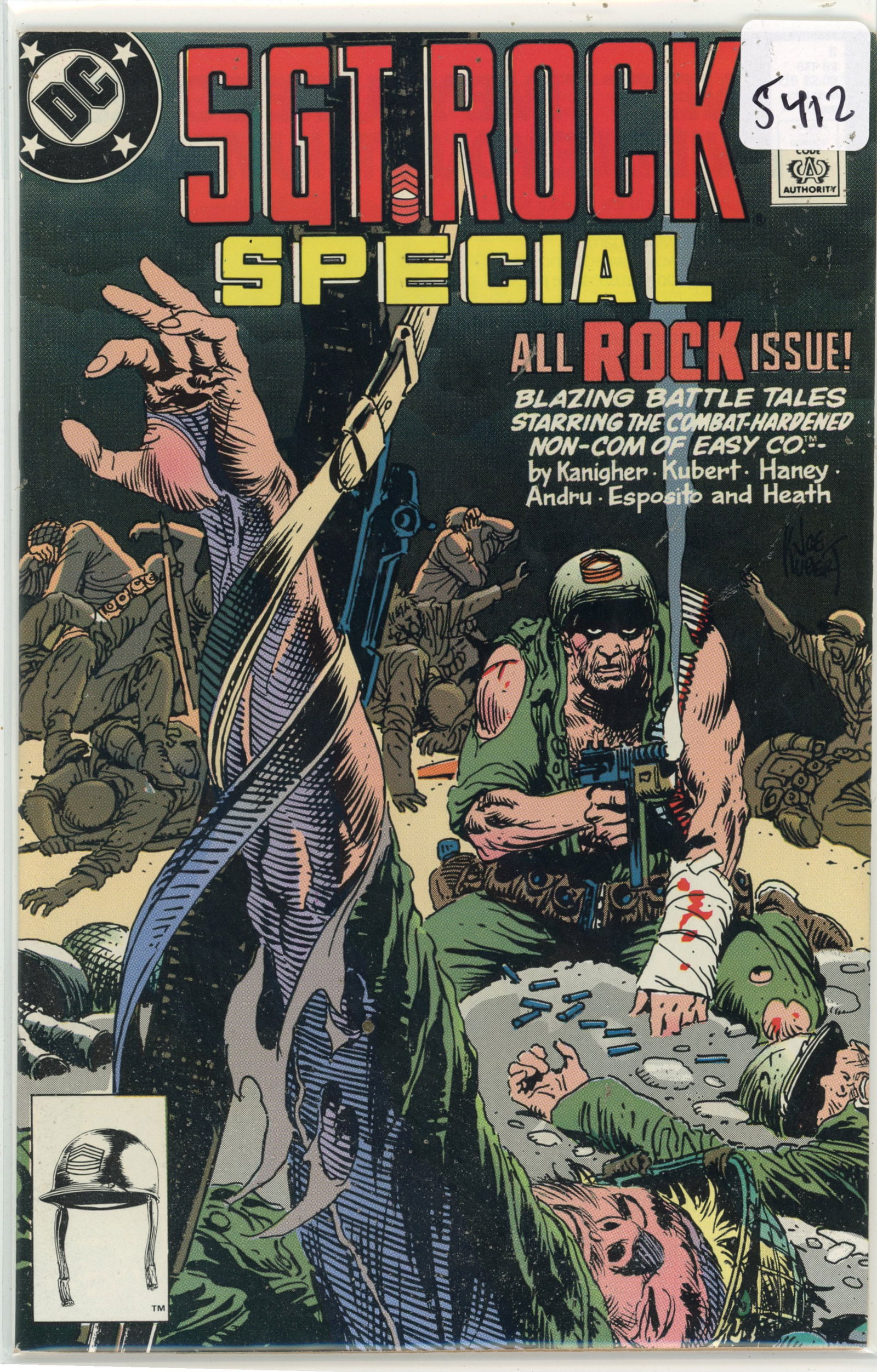 1989 DC SGT Rock Issue 5 (1 of 1)
