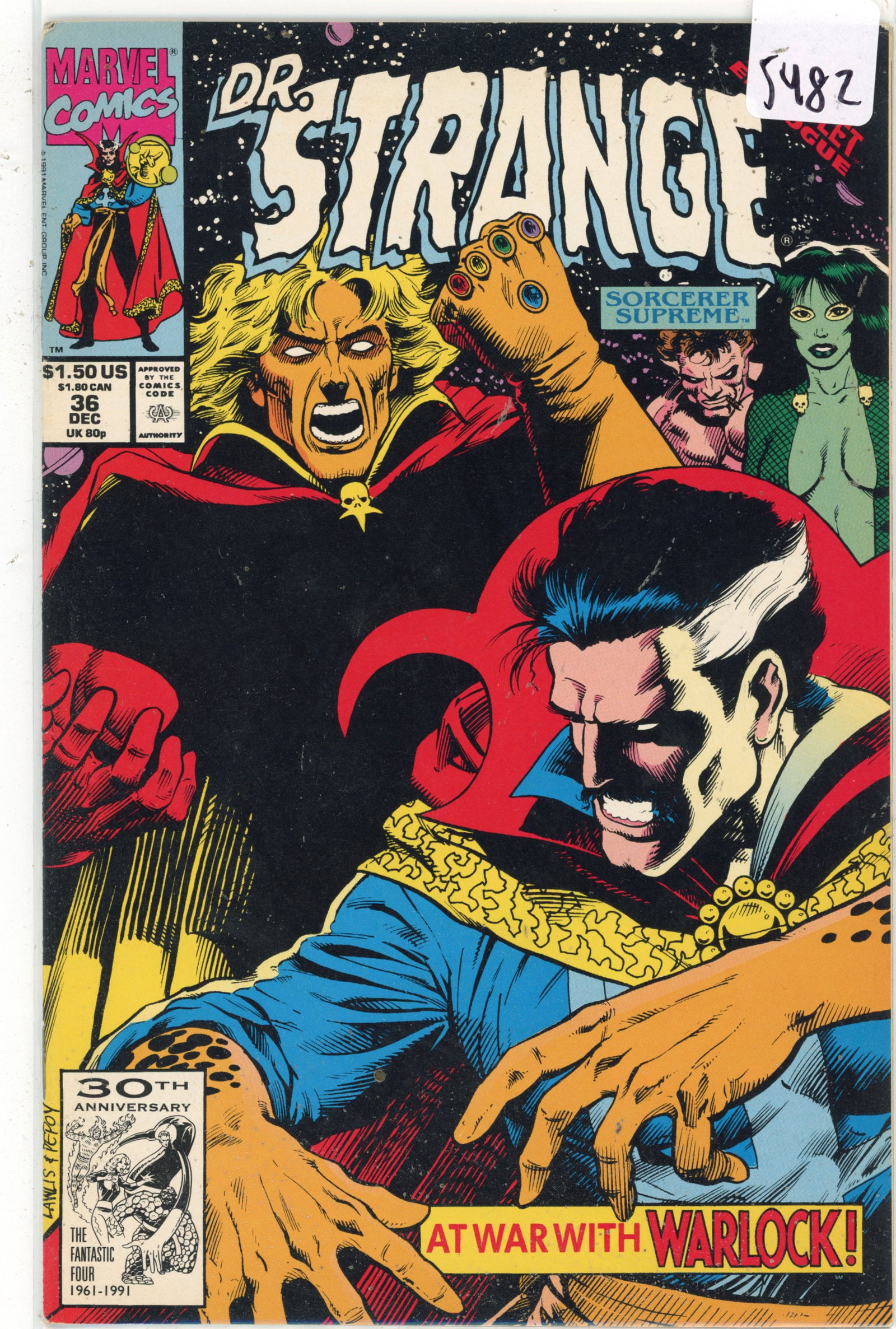 1991 Marvel DR Strange Issue 36 (1 of 1)