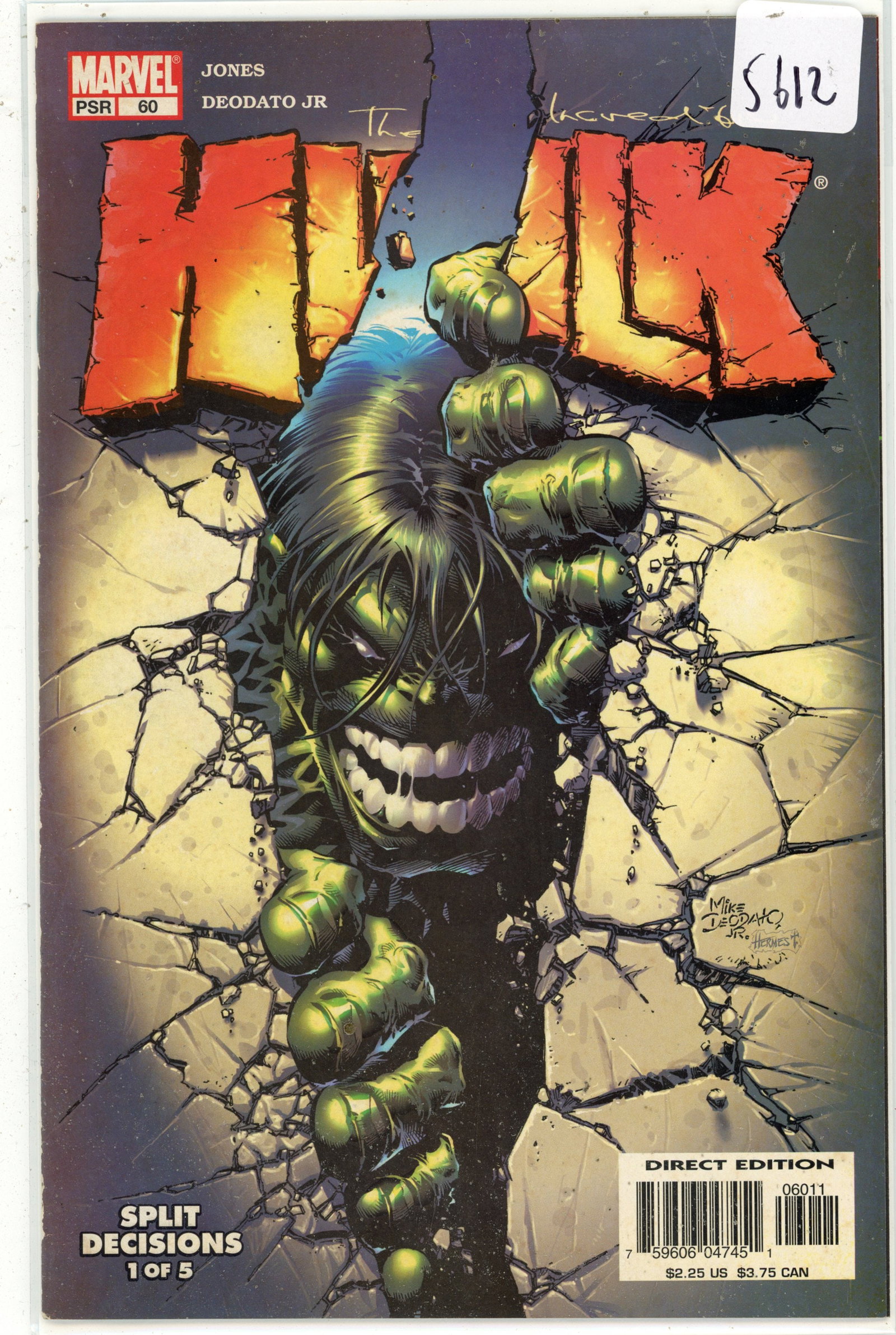 2003 Marvel Hulk Issue 1 (1 of 1)