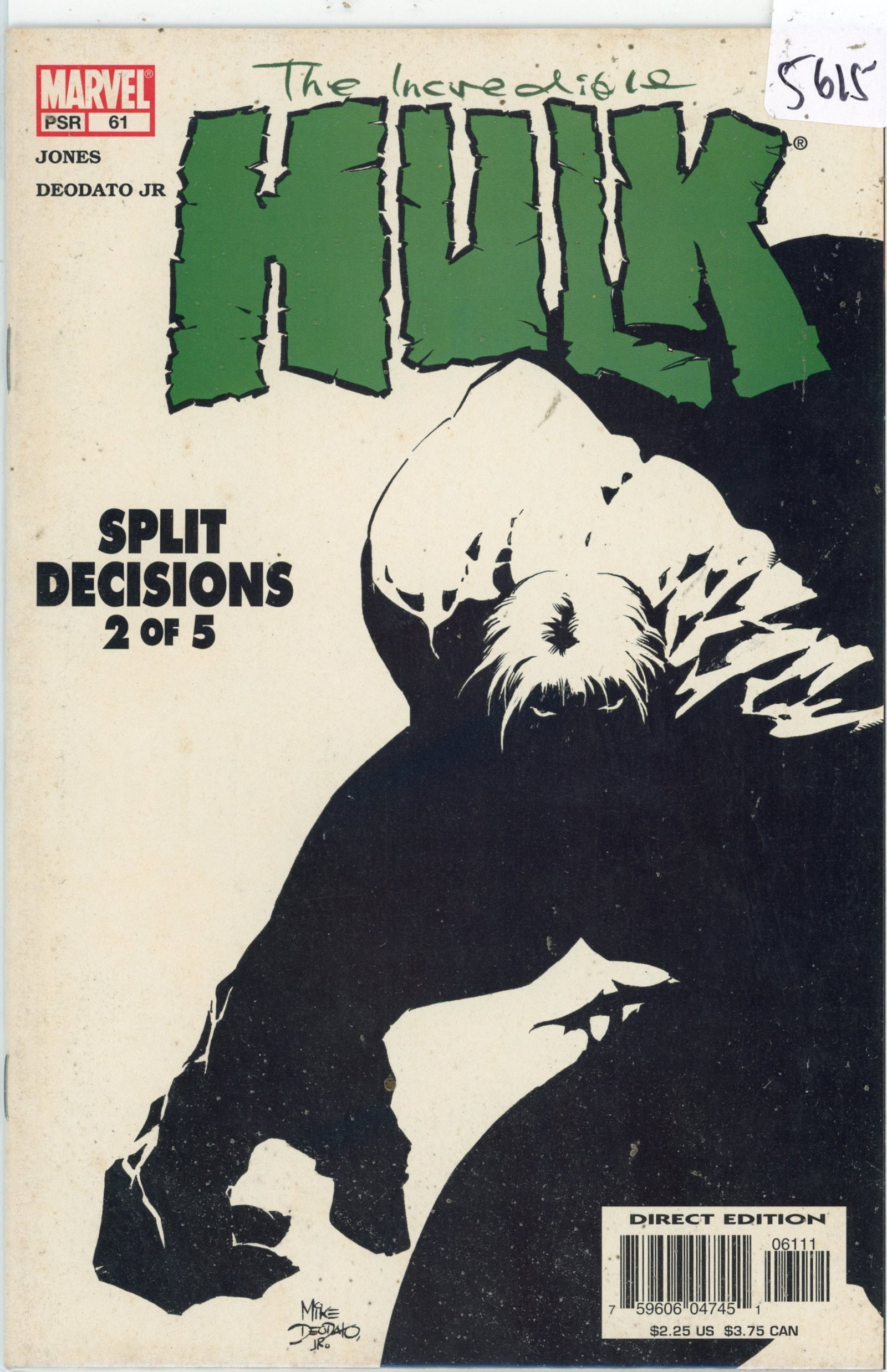 2003 Marvel Hulk Issue 2 (1 of 1)