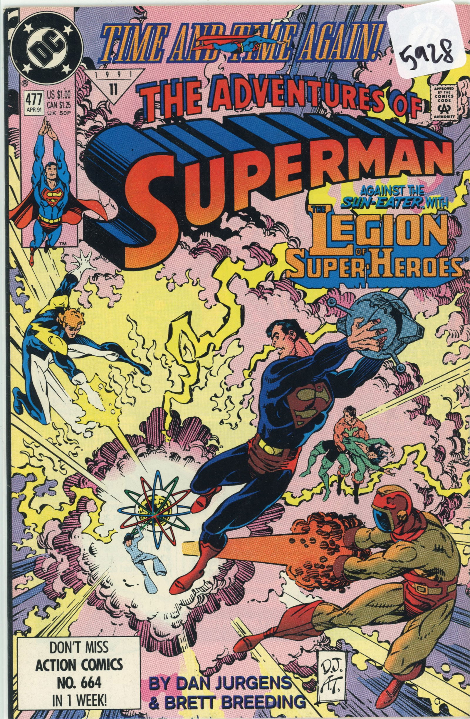 1991 DC Superman Issue 477 (1 of 1)