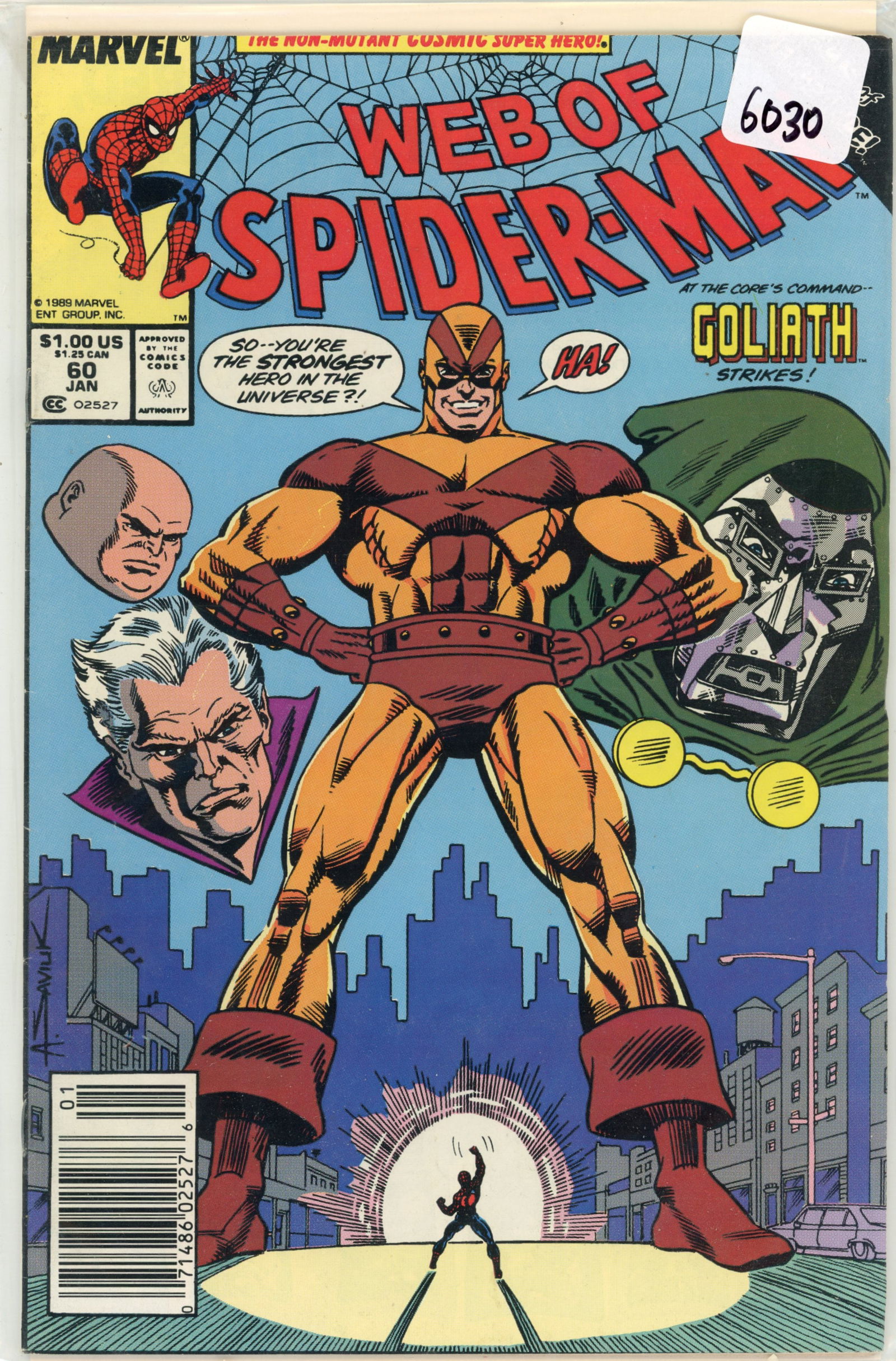 1989 Marvel Spiderman Issue 60 (1 of 1)