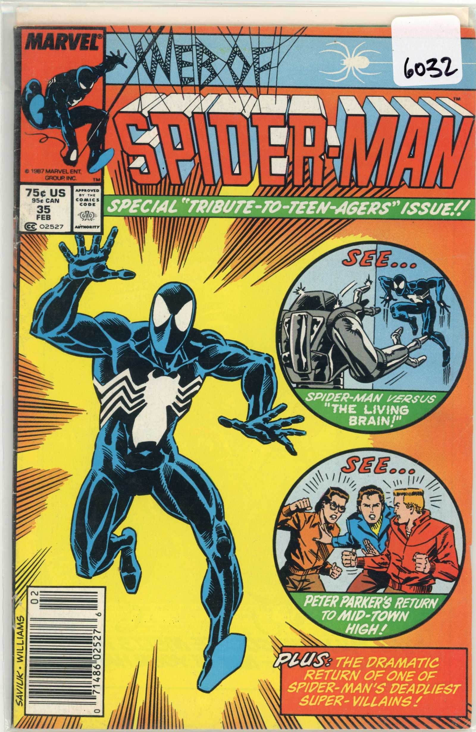 1987 Marvel Spiderman Issue 35 (1 of 1)