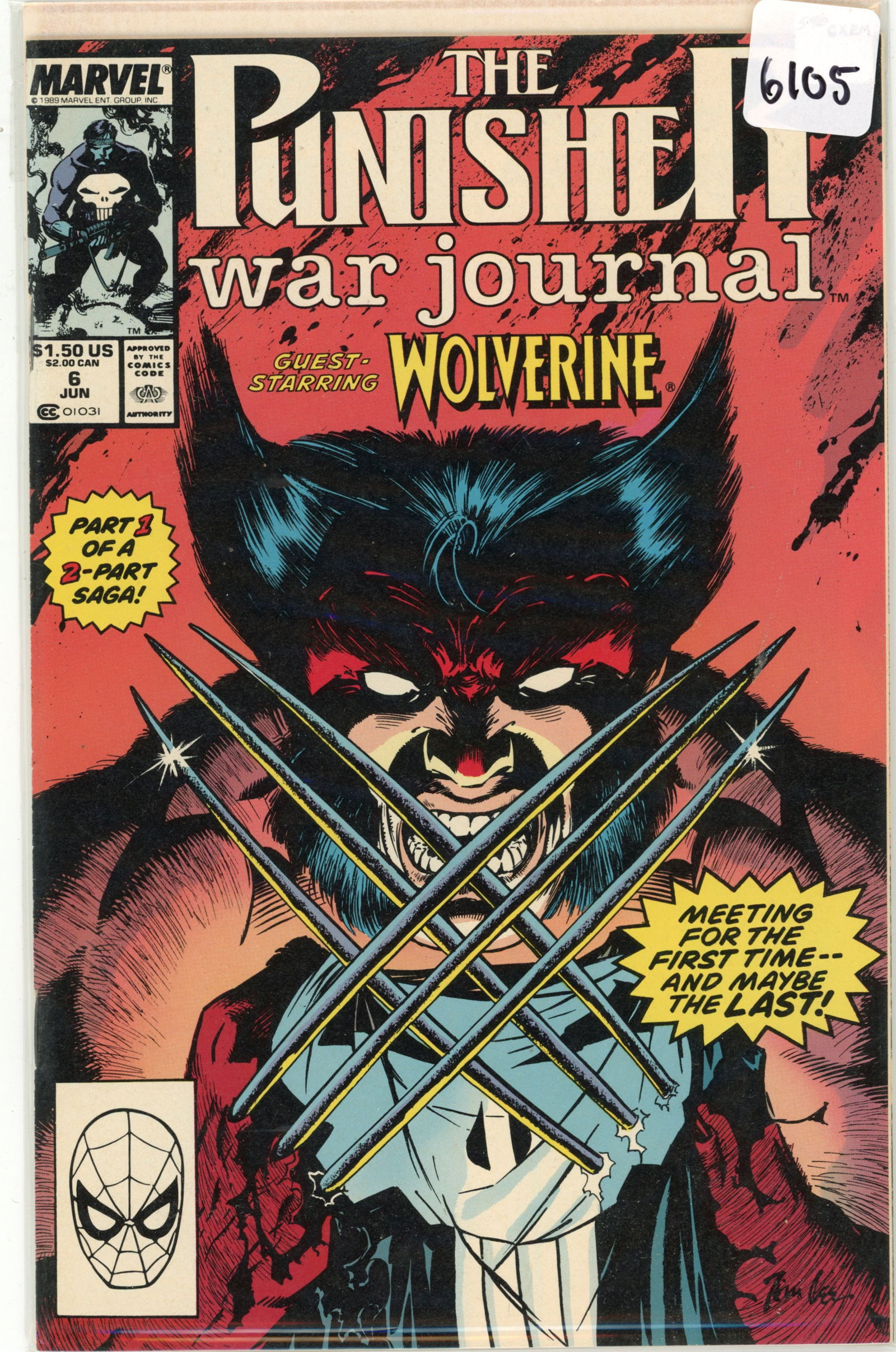 1985 Marvel The Punisher Issue 6 (1 of 1)