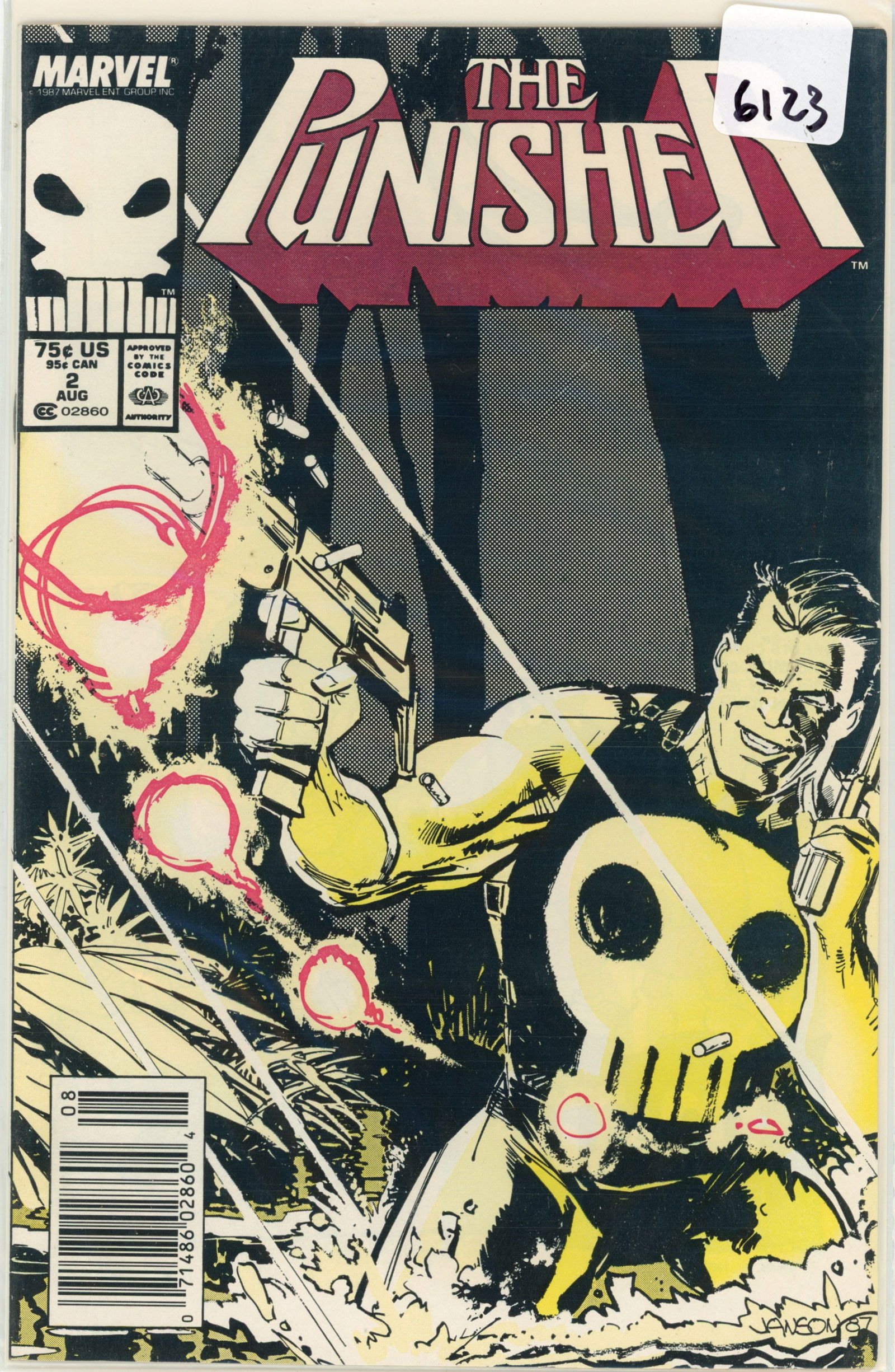 1987 Marvel The Punisher Issue 2 (1 of 1)