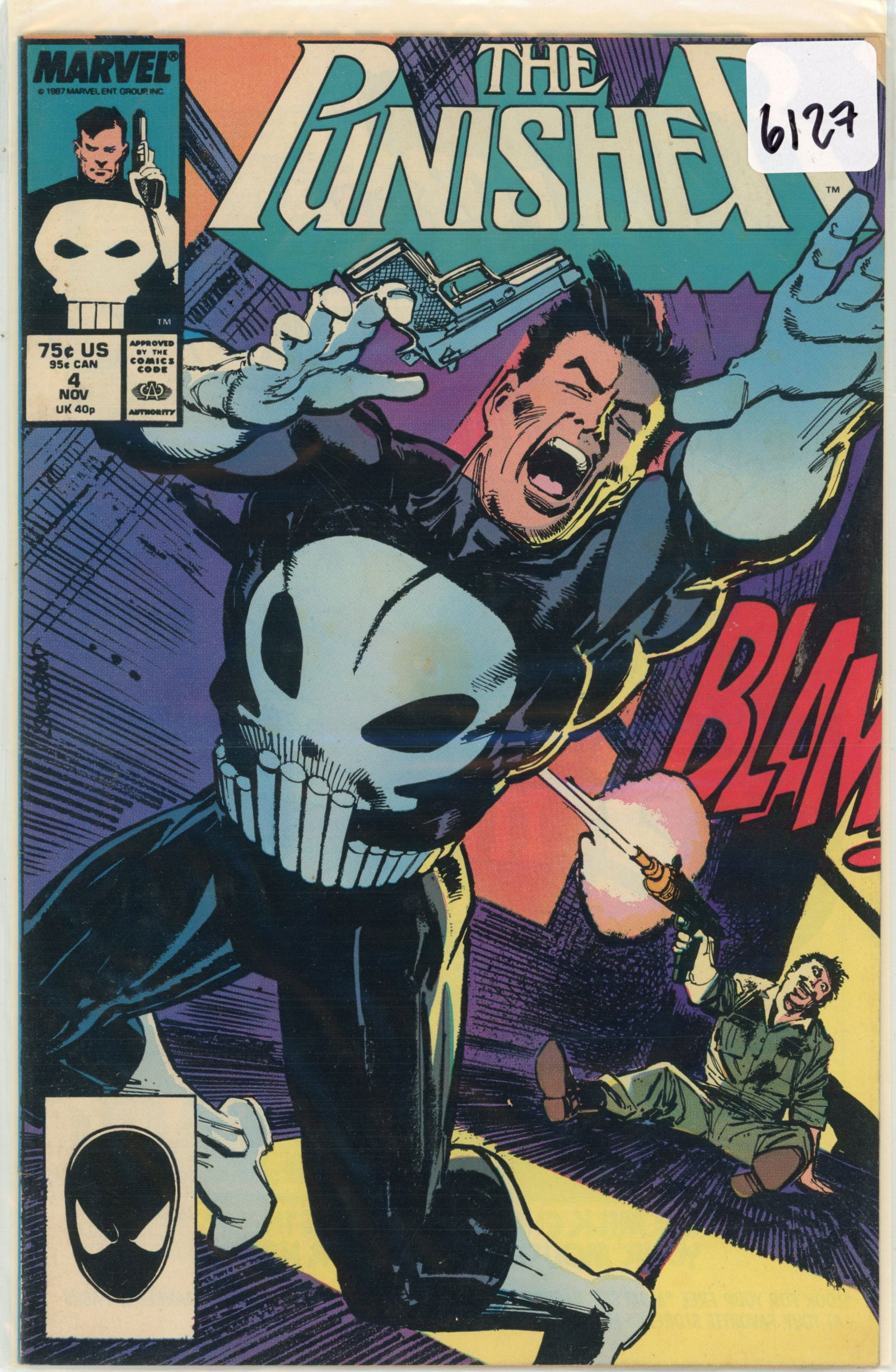 1987 Marvel The Punisher Issue 4 (1 of 1)