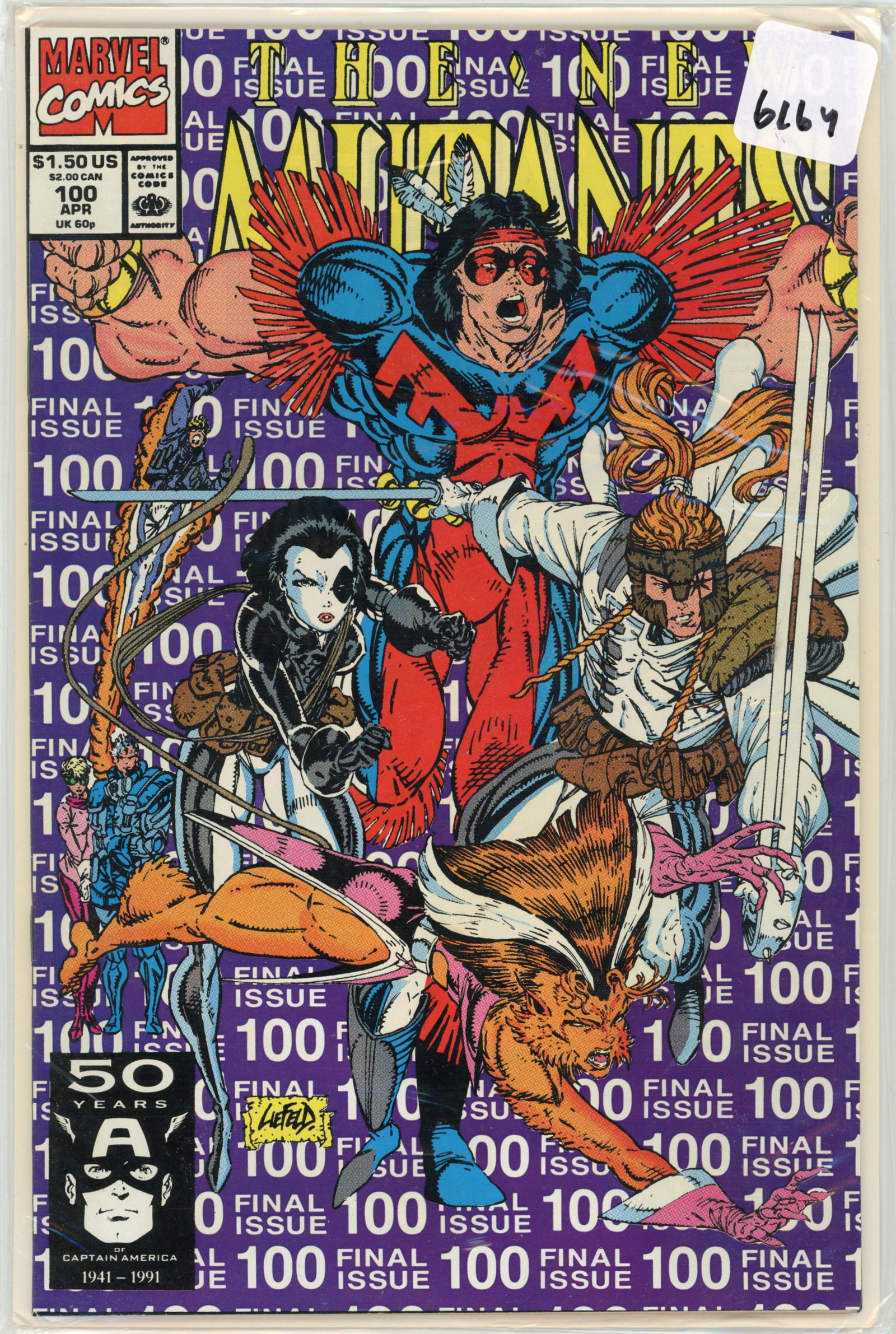 1991 Marvel The New Mutants Issue 100 (1 of 1)