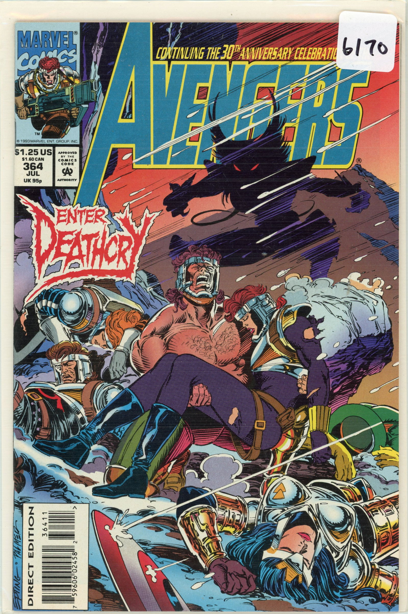 1993 Marvel Avengers Issue 364 (1 of 1)