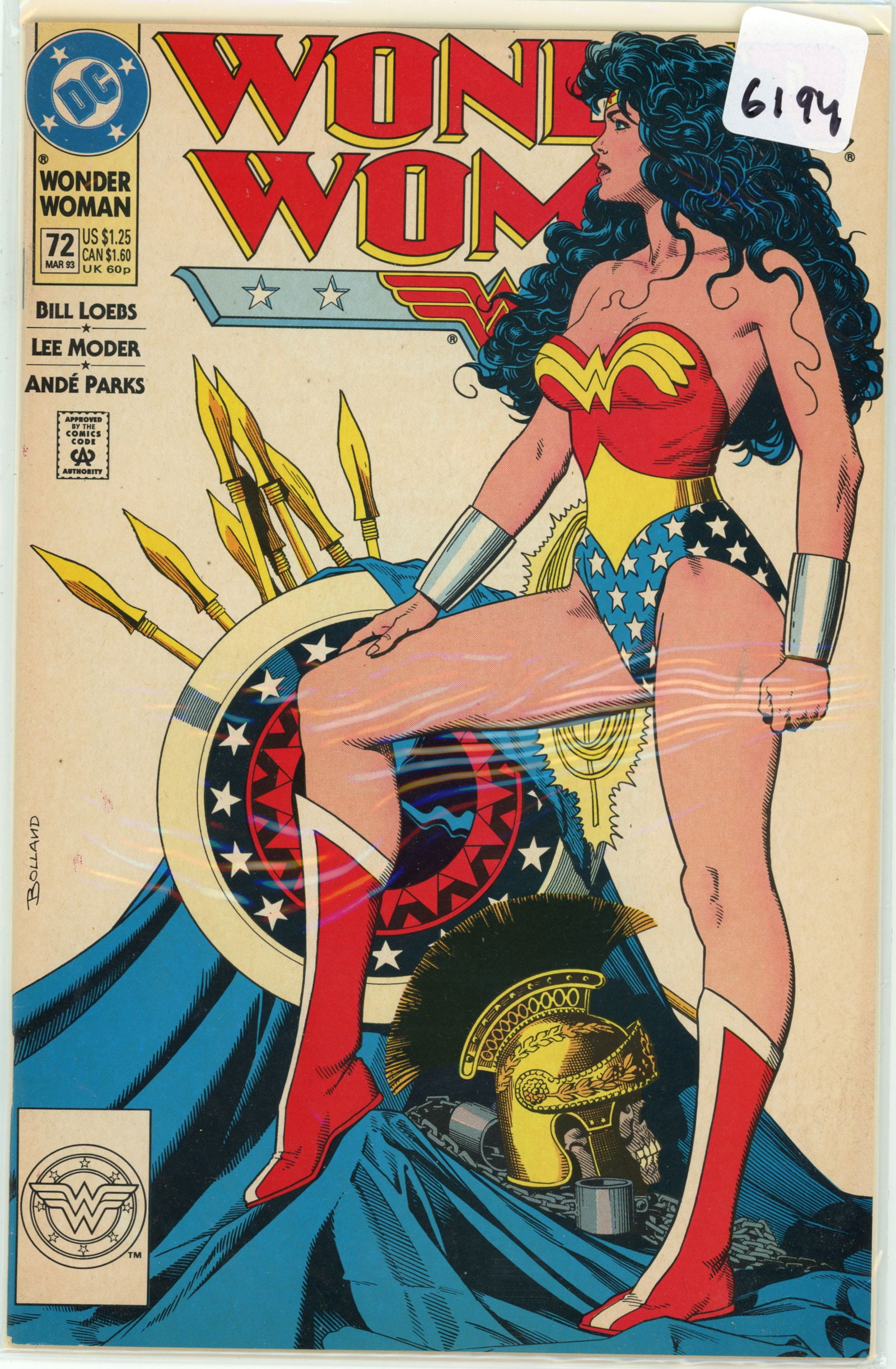 1993 DC Wonder Woman Issue 72 (1 of 1)
