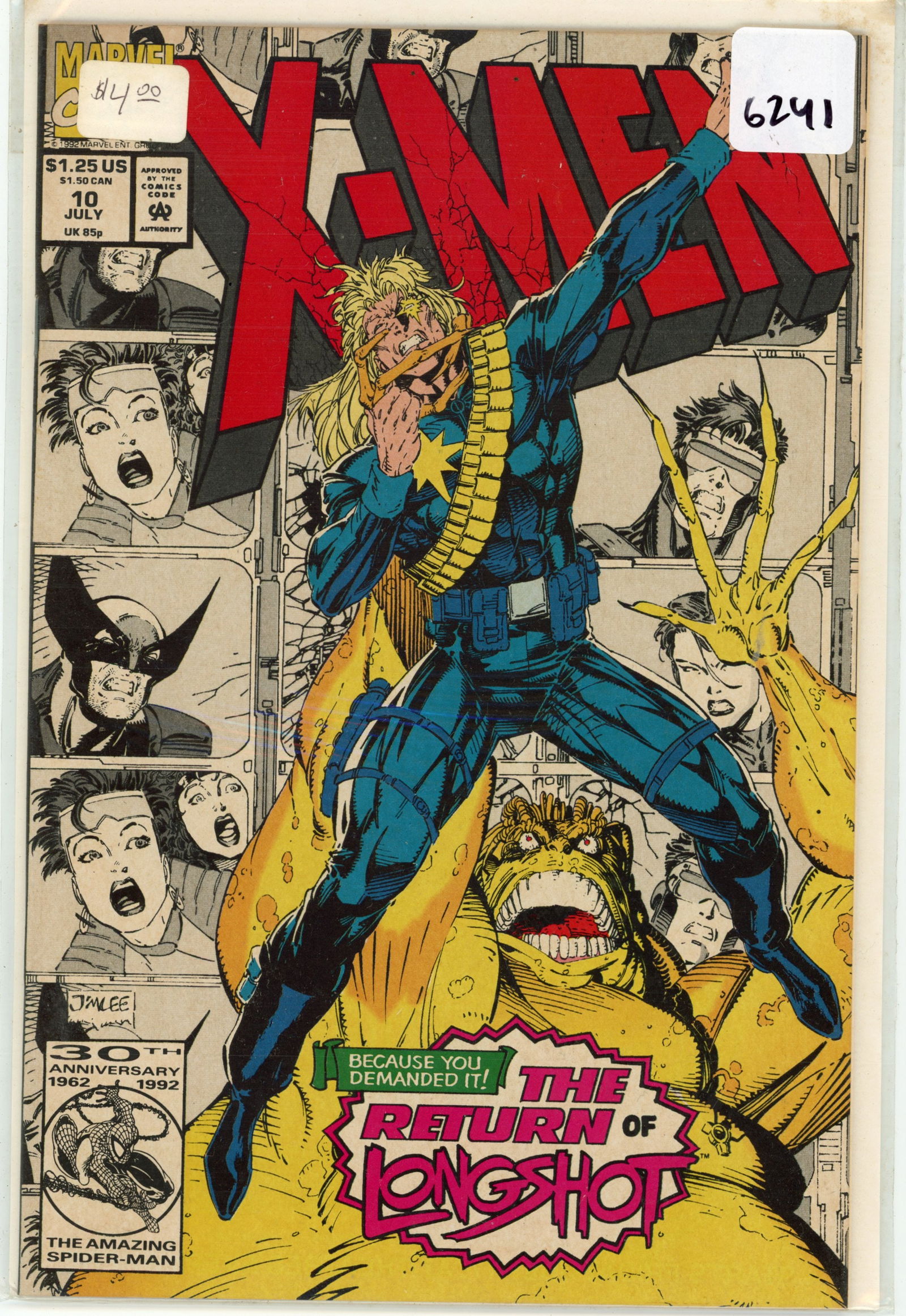1992 Marvel X-Men Issue 10 (1 of 1)