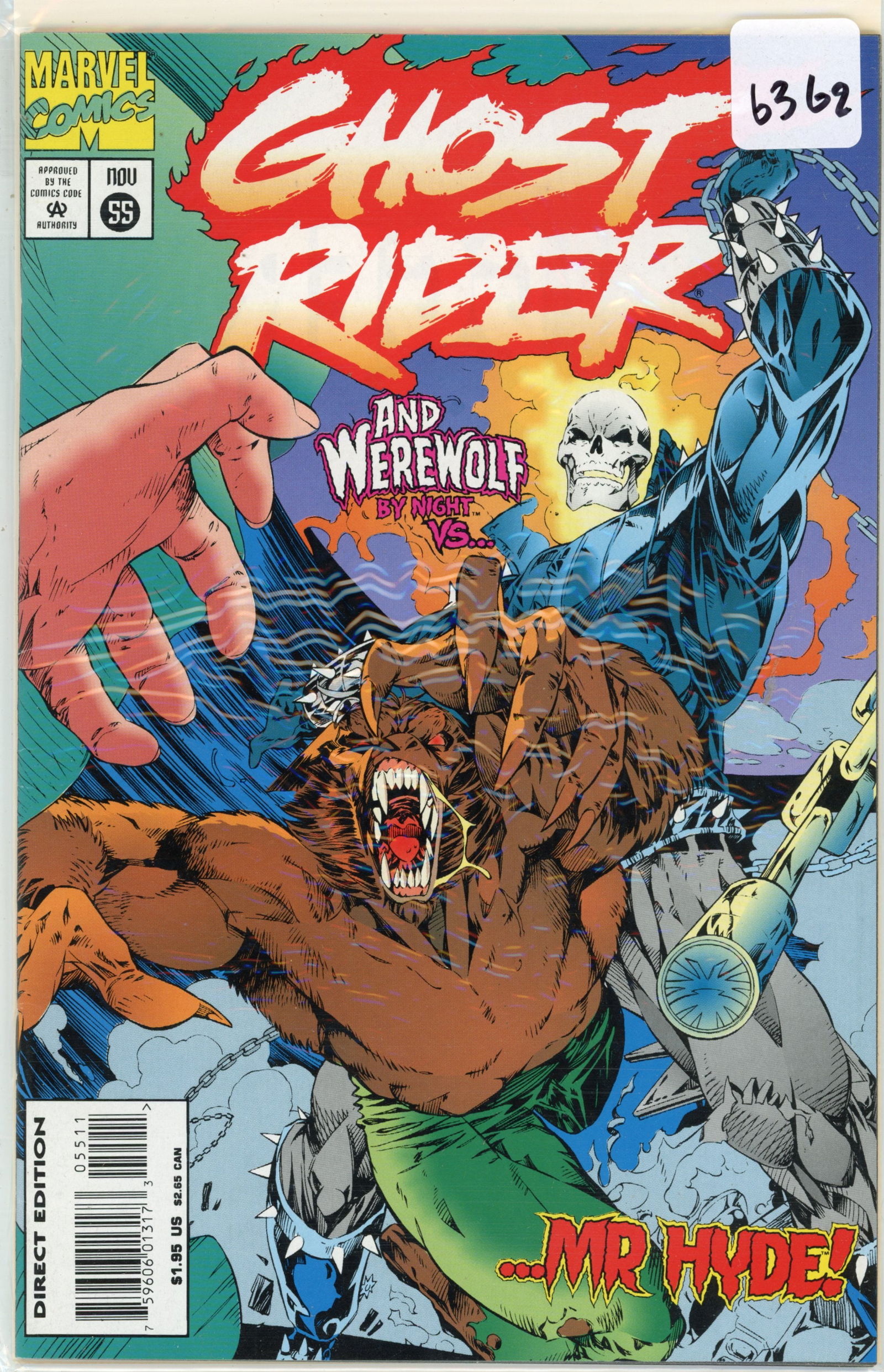 1994 Marvel Ghost Rider Issue 55 (1 of 1)