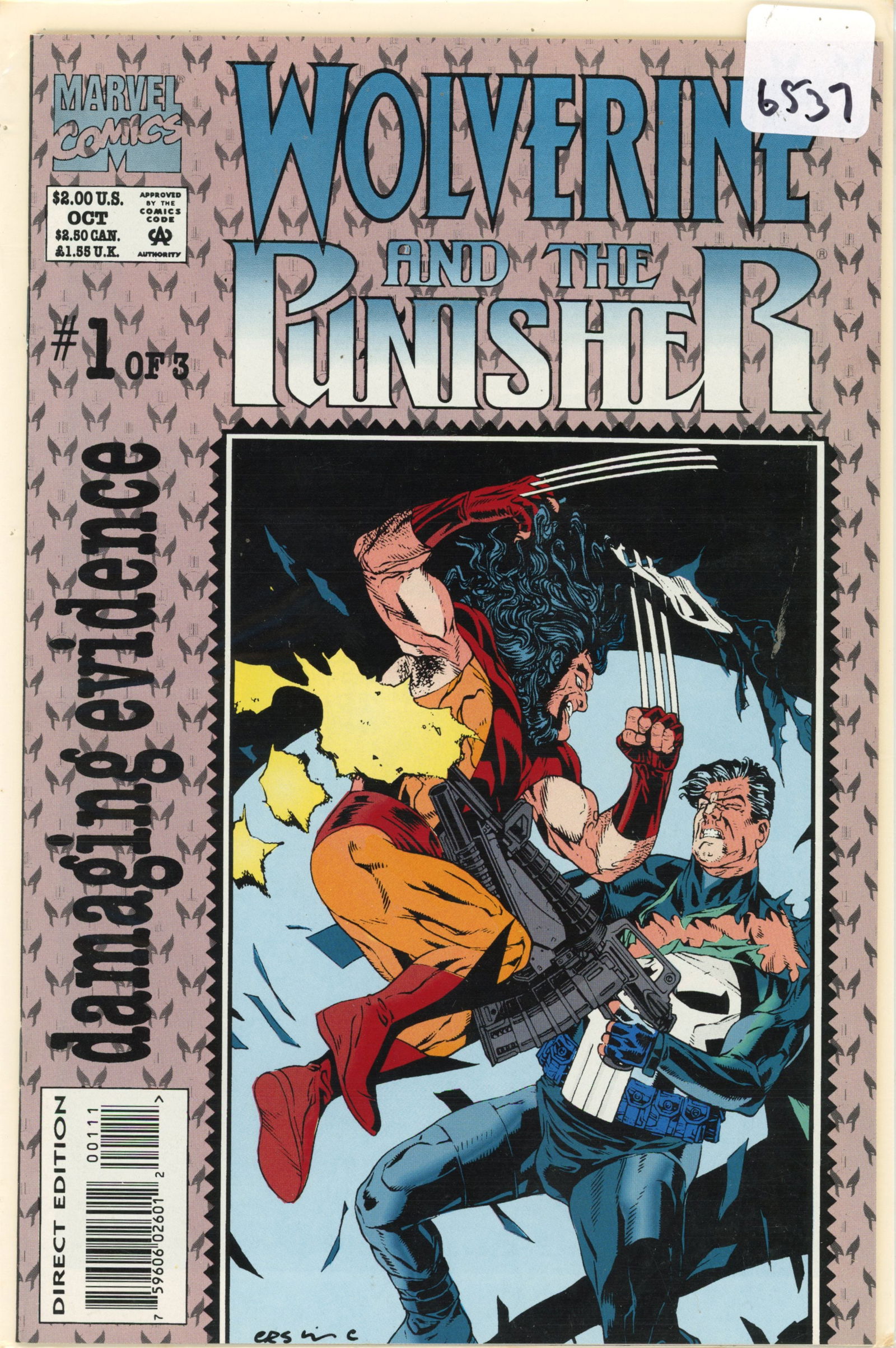 1993 Marvel Wolverine Issue 1 (1 of 1)