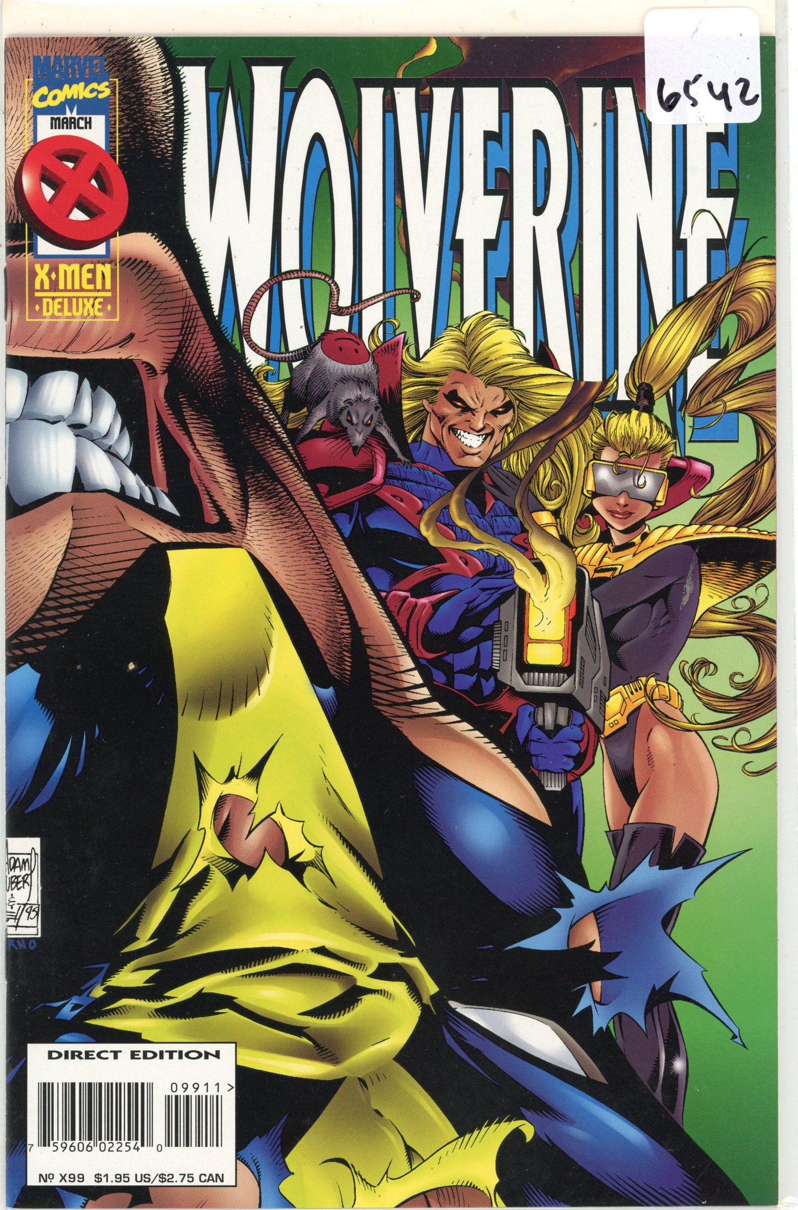 1994 Marvel Wolverine Issue March: 1994 Marvel Wolverine Issue March
