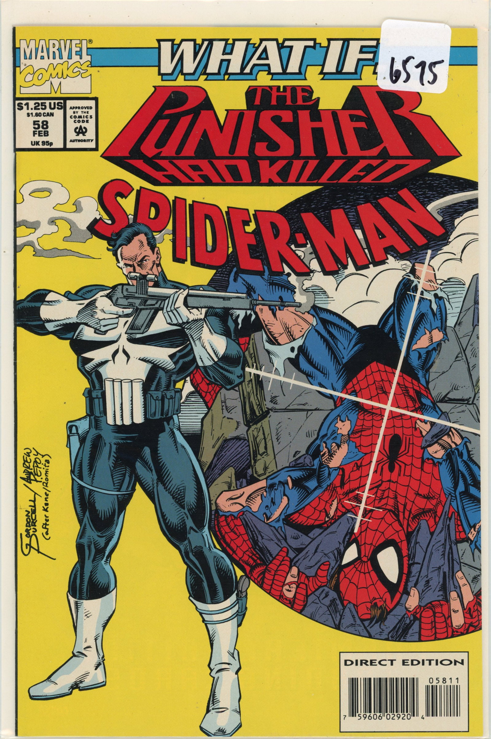 1993 Marvel Punisher Issue 58 (1 of 1)