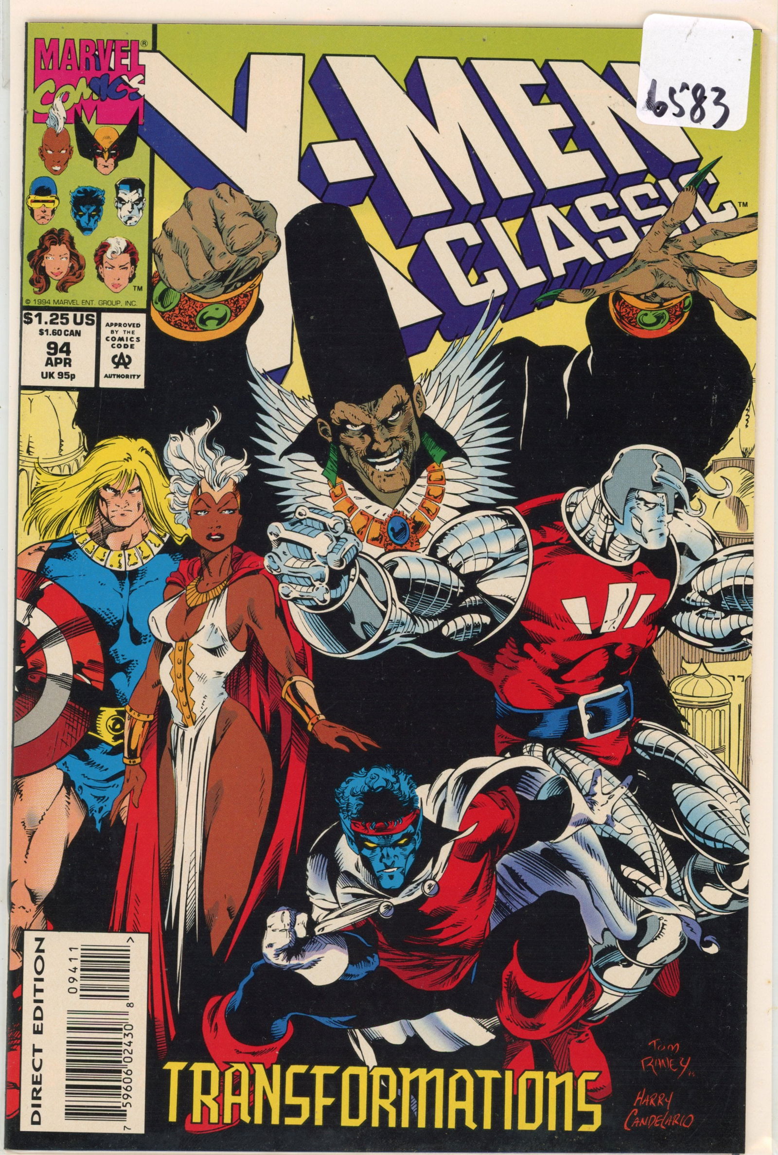 1993 Marvel X-Men Issue 94 (1 of 1)