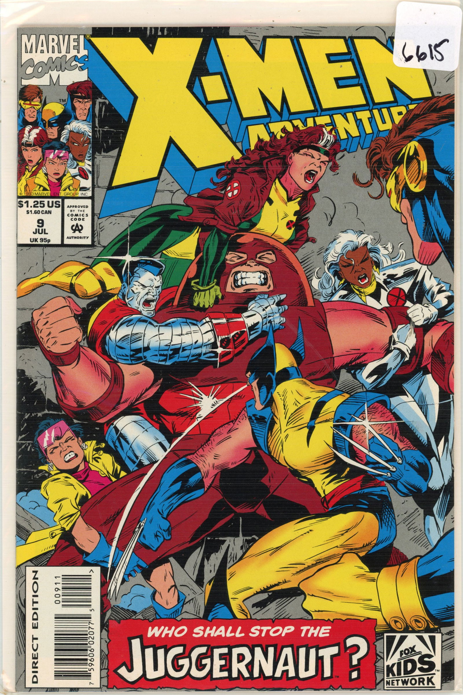 1994 Marvel X-Men Issue 9 (1 of 1)