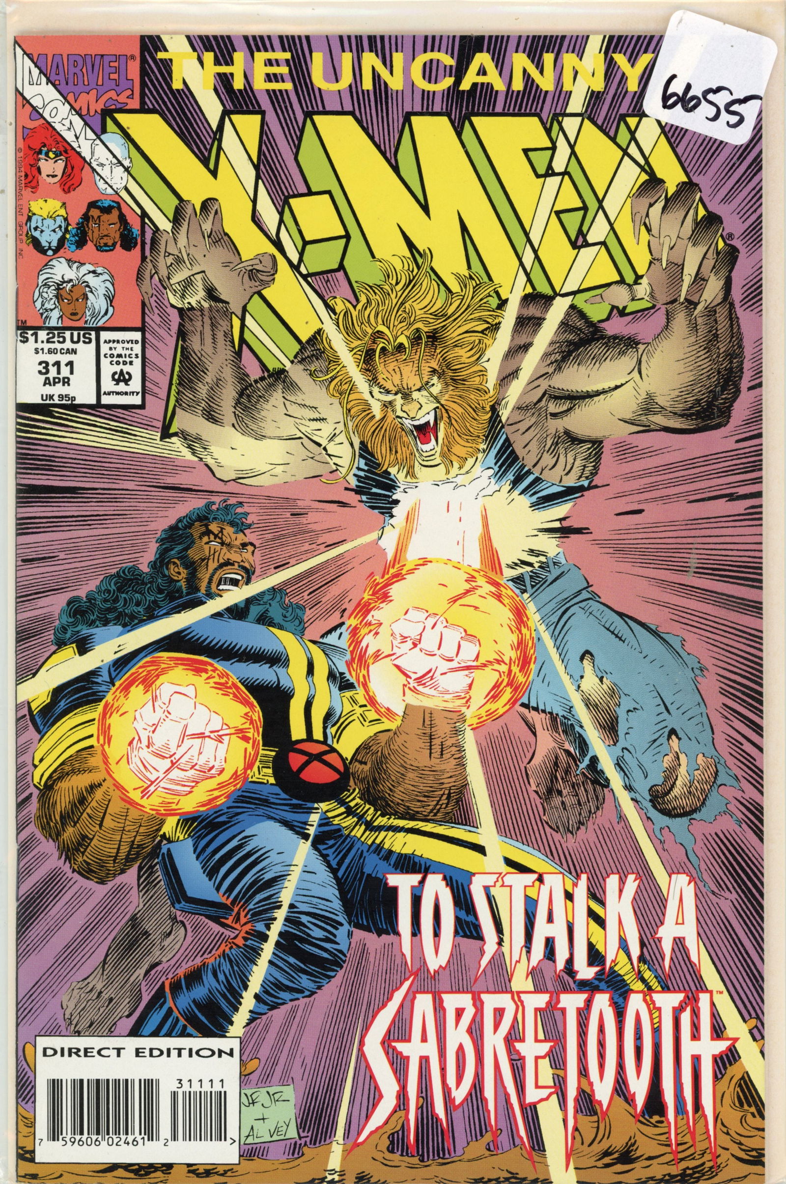 1994 Marvel X-Men Issue 311 (1 of 1)