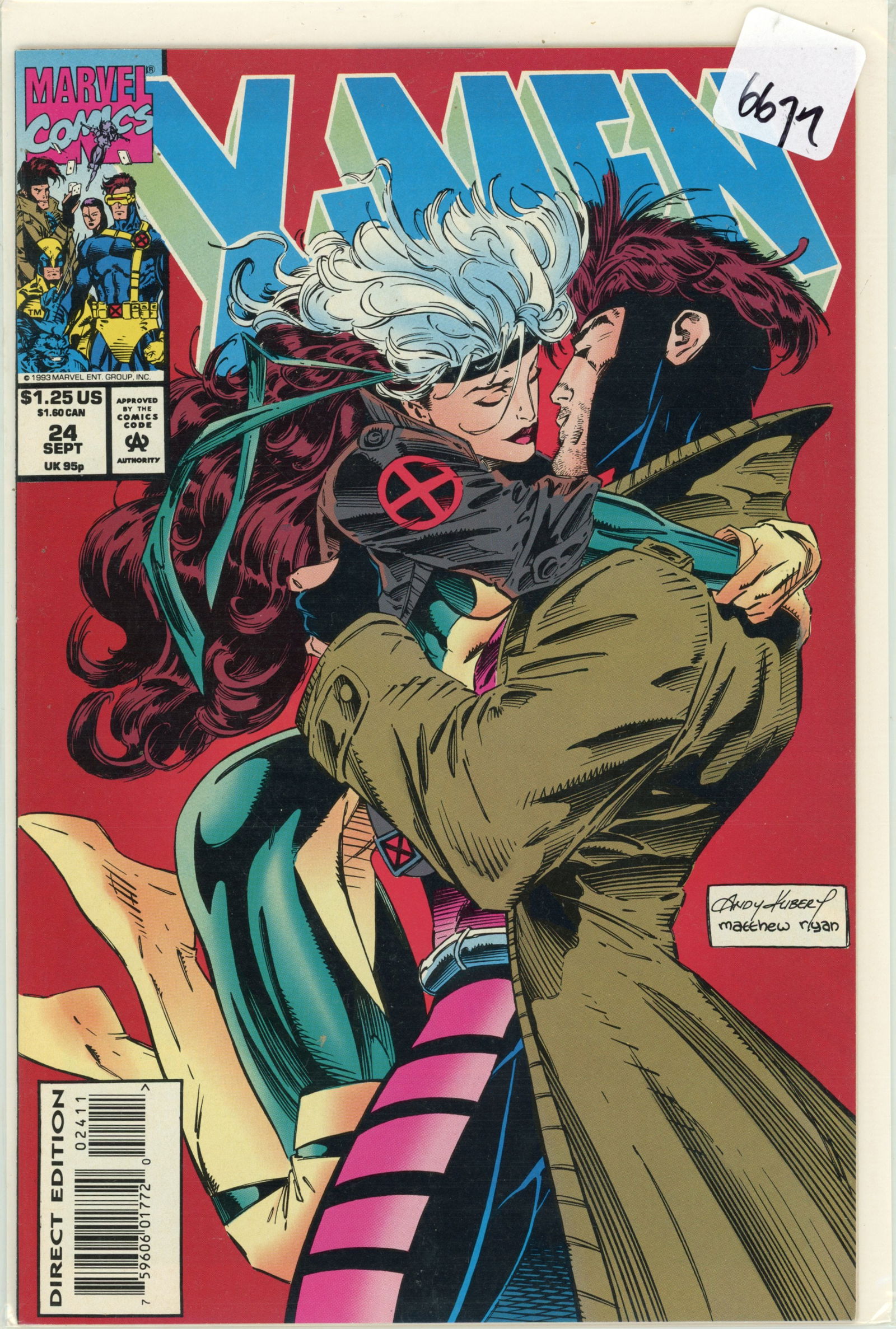 1993 Marvel X-Men Issue 24 (1 of 1)