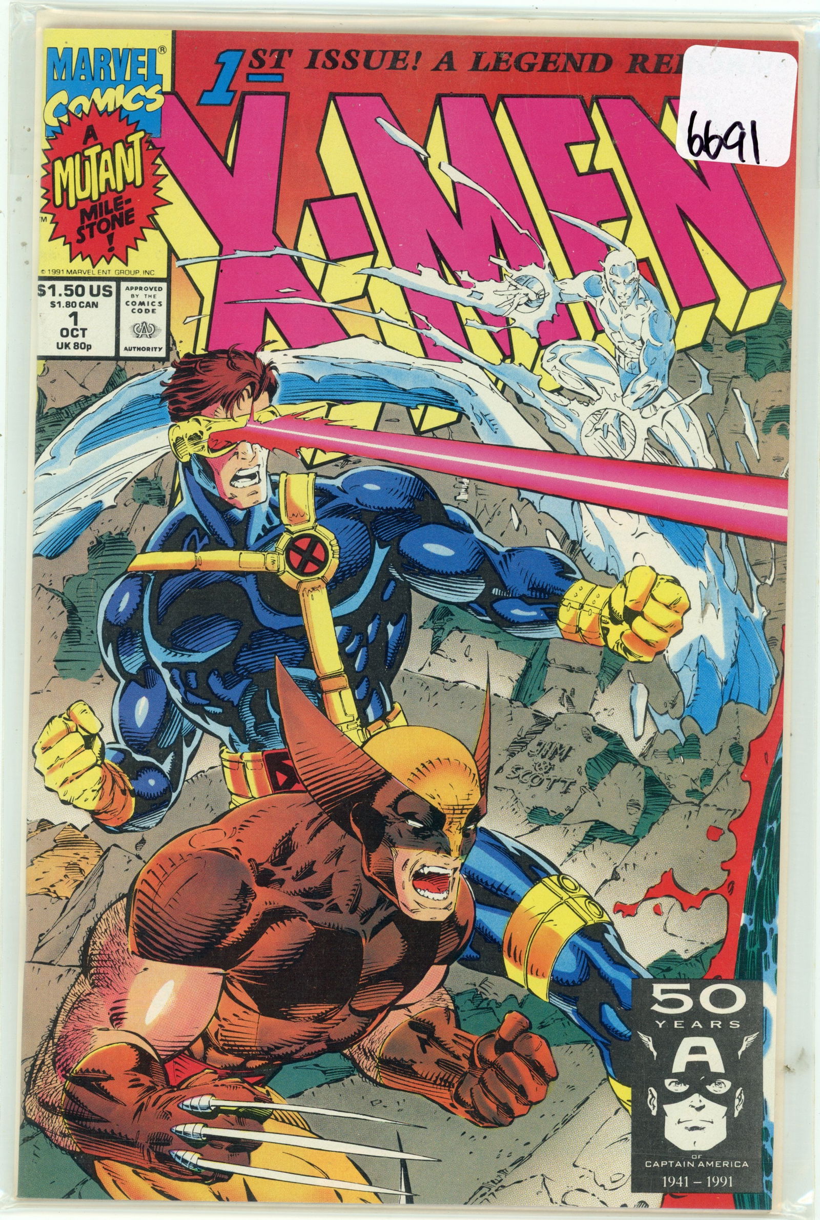 1991 Marvel X-Men Issue 1 (1 of 1)