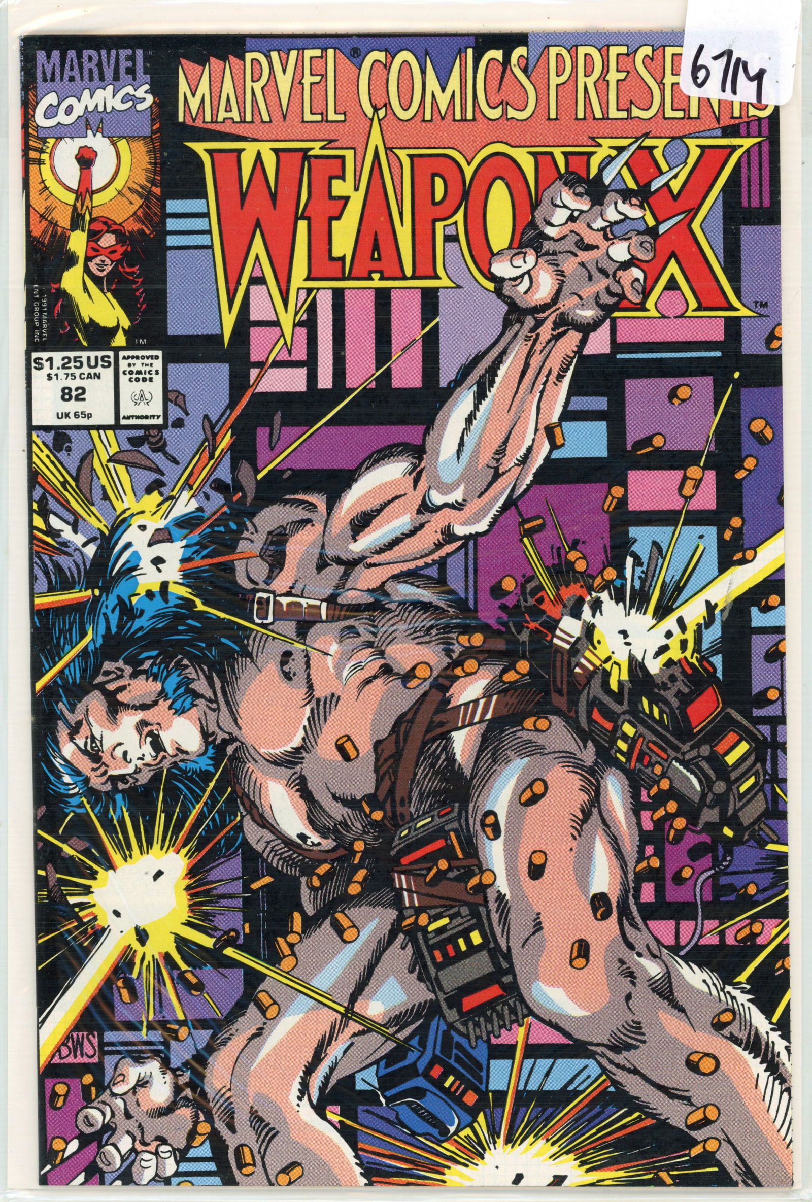 1991 Marvel Weapon X Issue 82 (1 of 1)