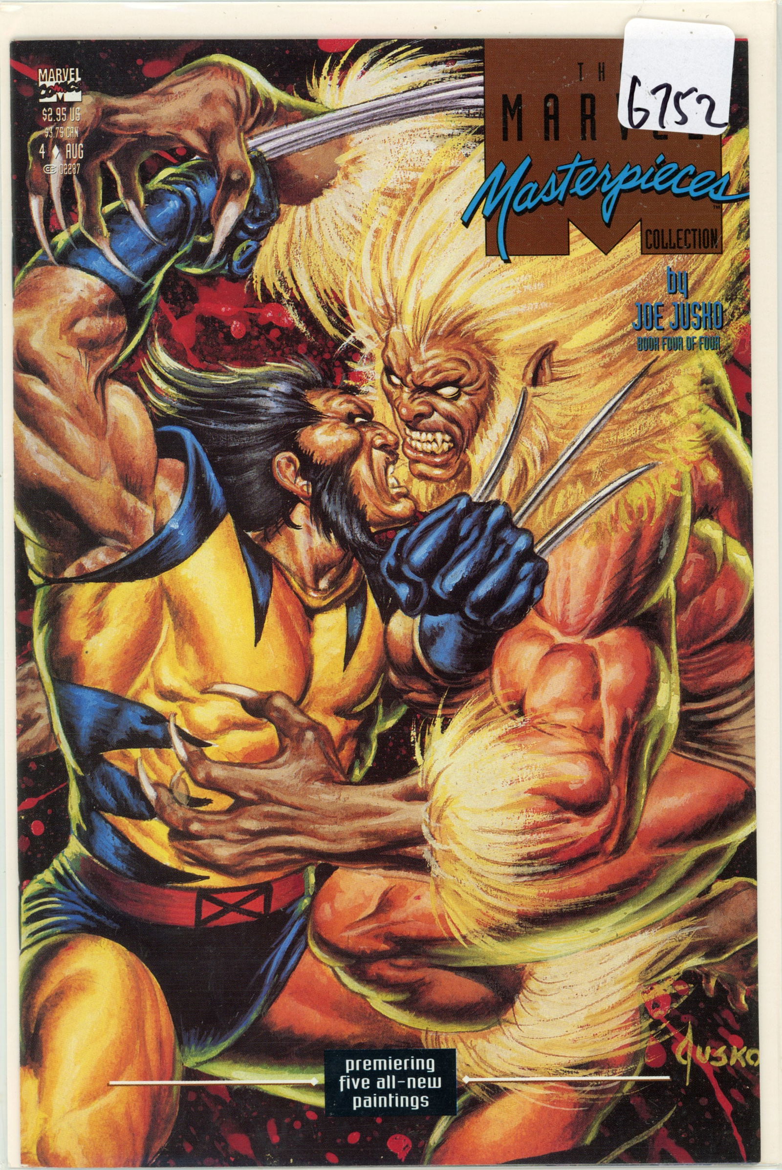 1992 Marvel Masterpiece Issue 4 (1 of 1)