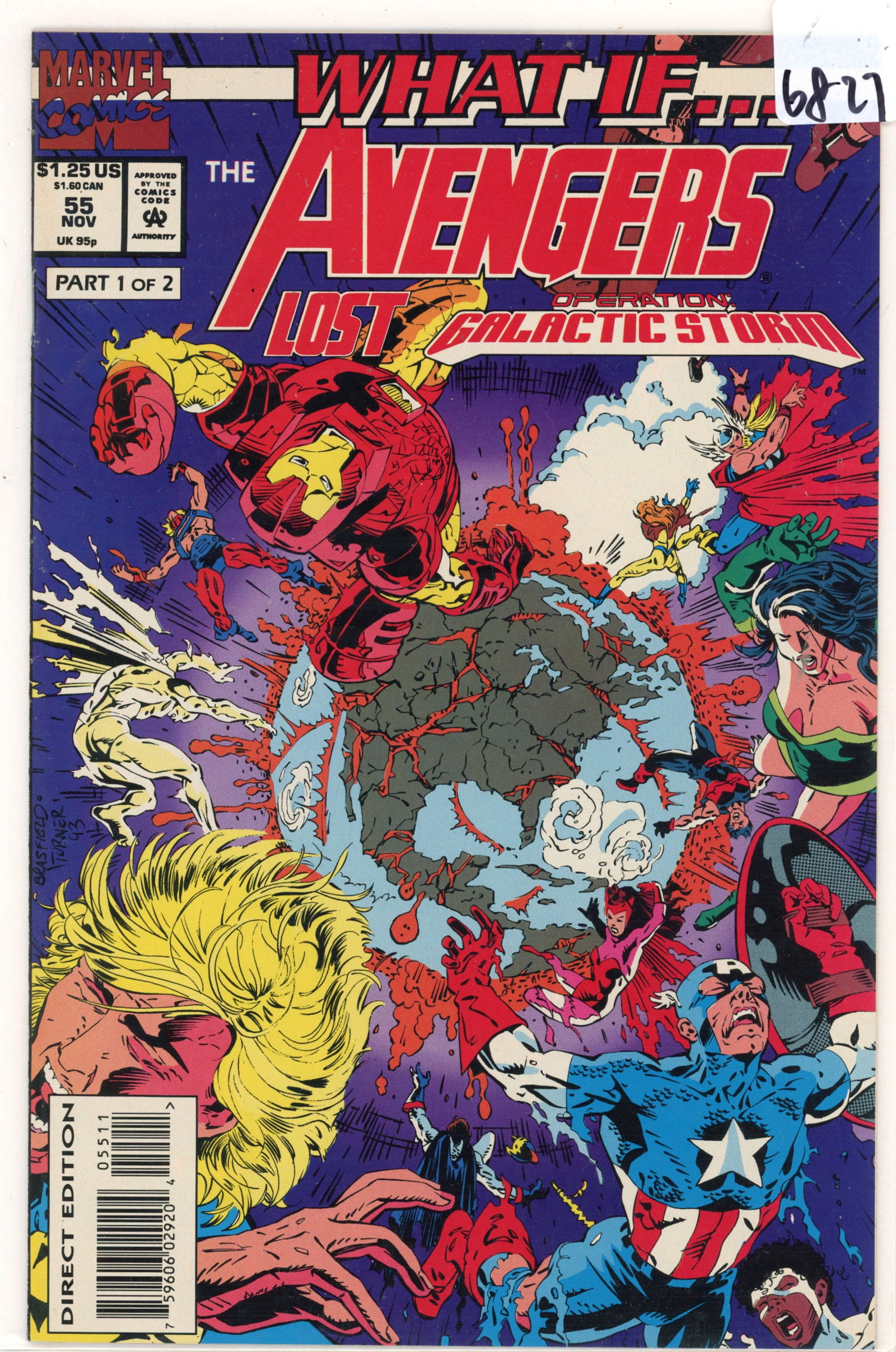 1993 Marvel Avengers Issue 55 (1 of 1)