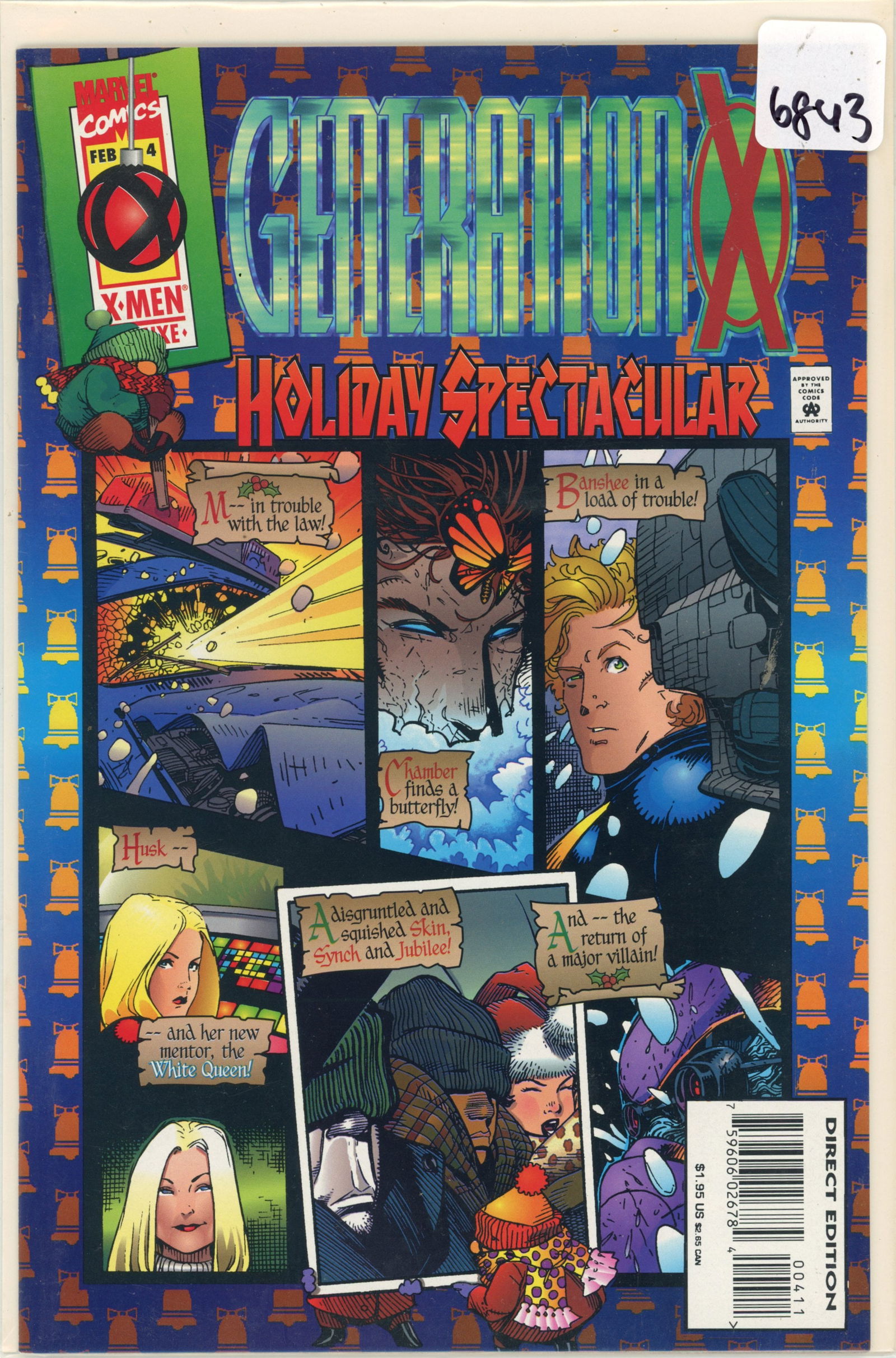 1996 Marvel Generation X Issue 4 (1 of 1)