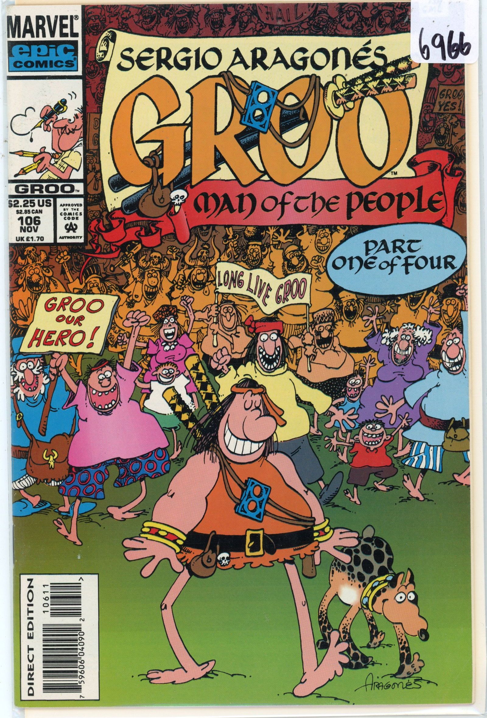 1989 Marvel Groo Issue 106 (1 of 1)