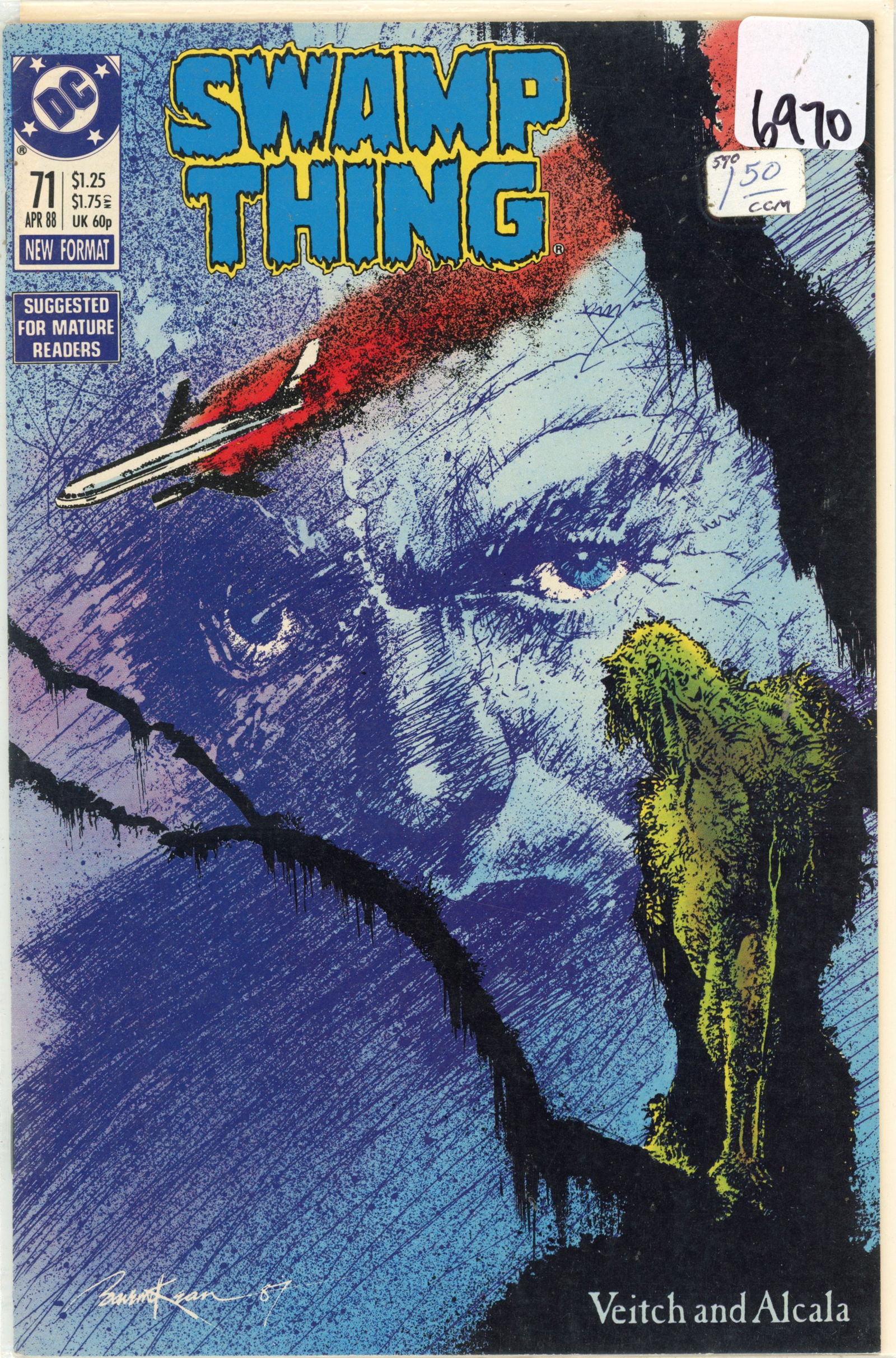 1988 DC Swamp Things Issue 71 (1 of 1)