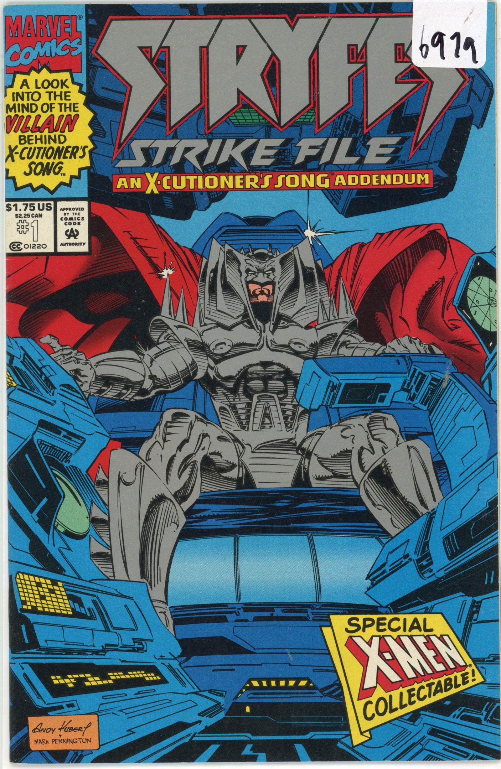1993 Marvel Stryfes Issue 1 (1 of 1)