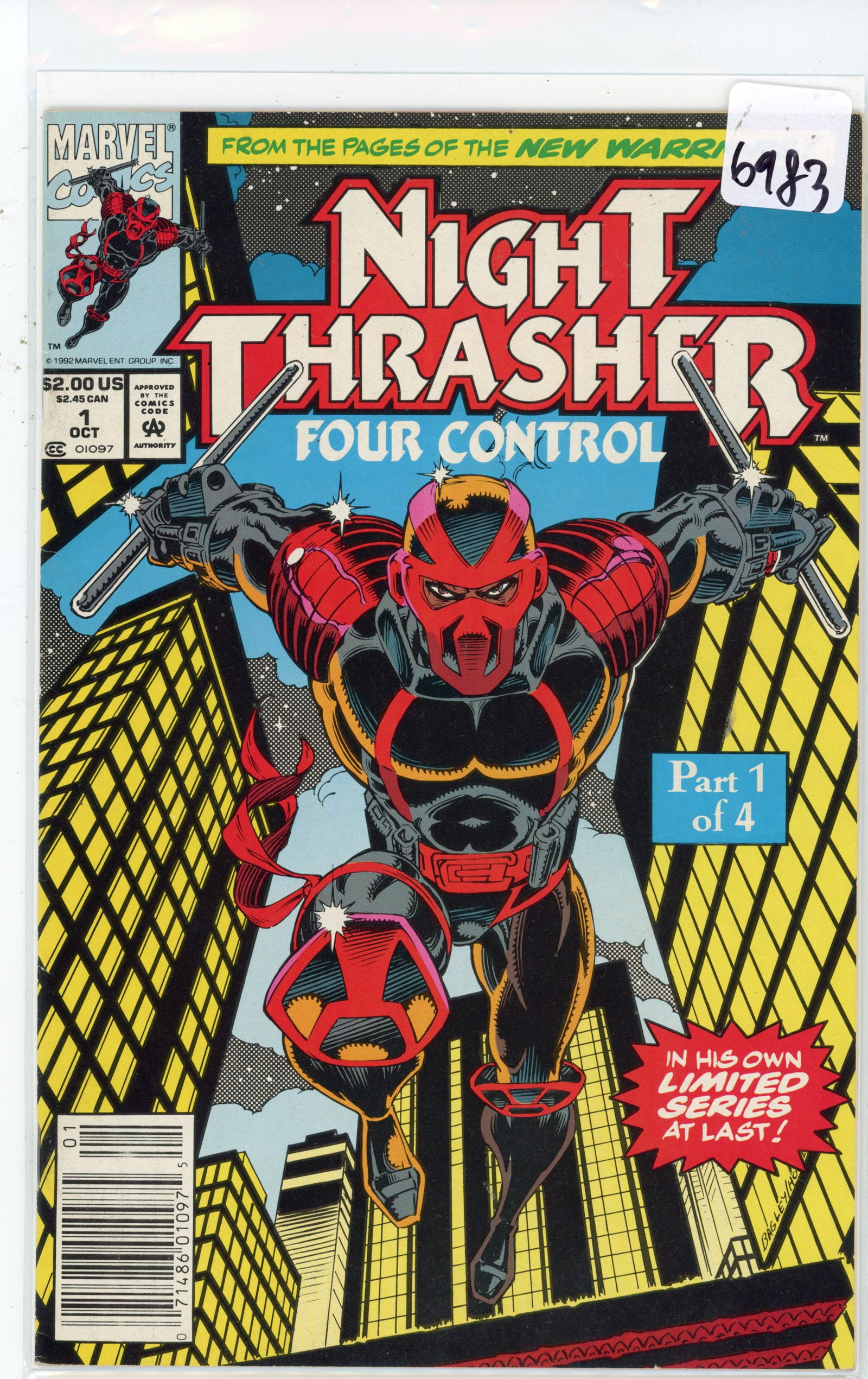 1992 Marvel NightTrasher Issue 1 (1 of 1)