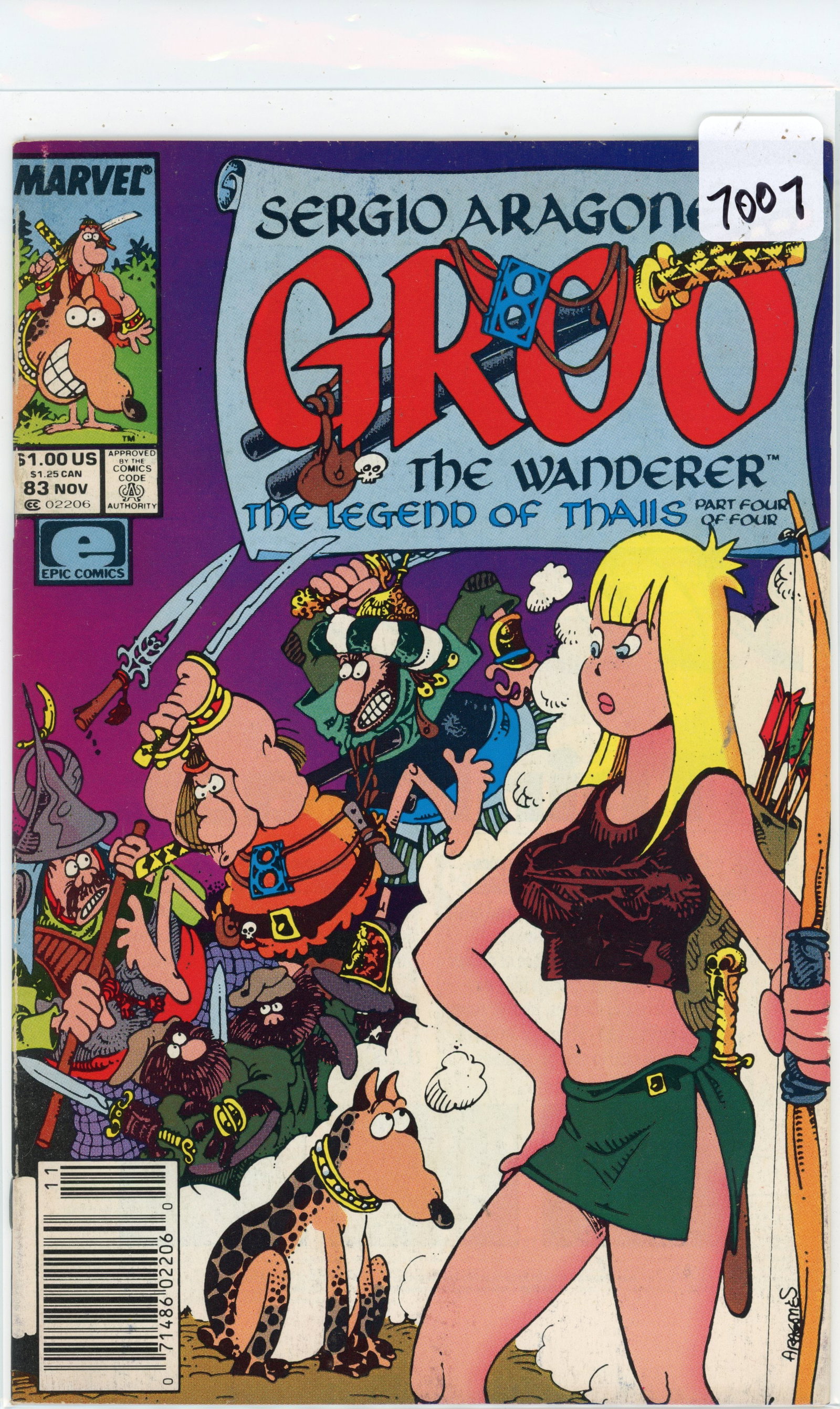 1985 Marvel Groo Issue 83 (1 of 1)