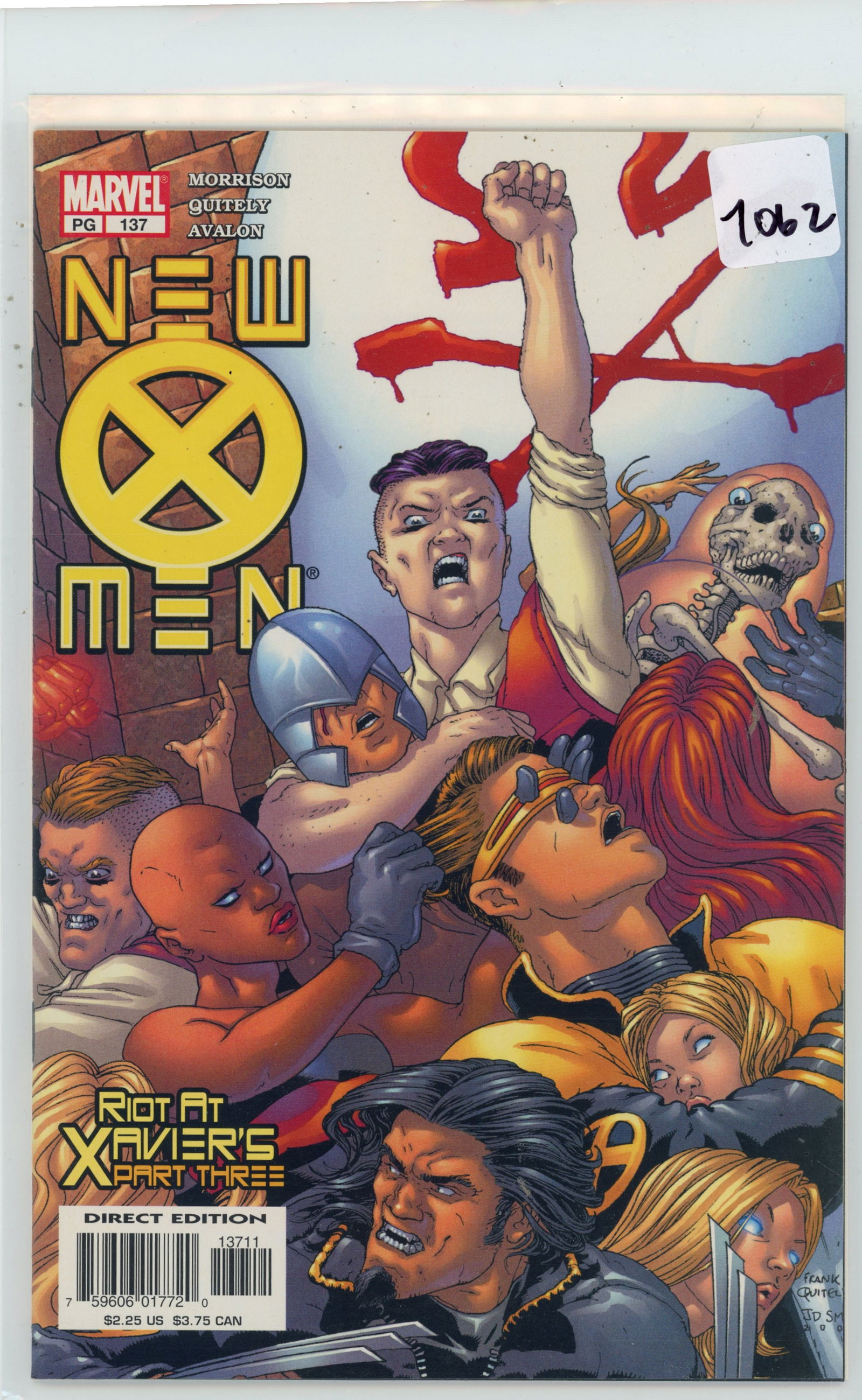 2002 Marvel New X Men Issue 137 (1 of 1)