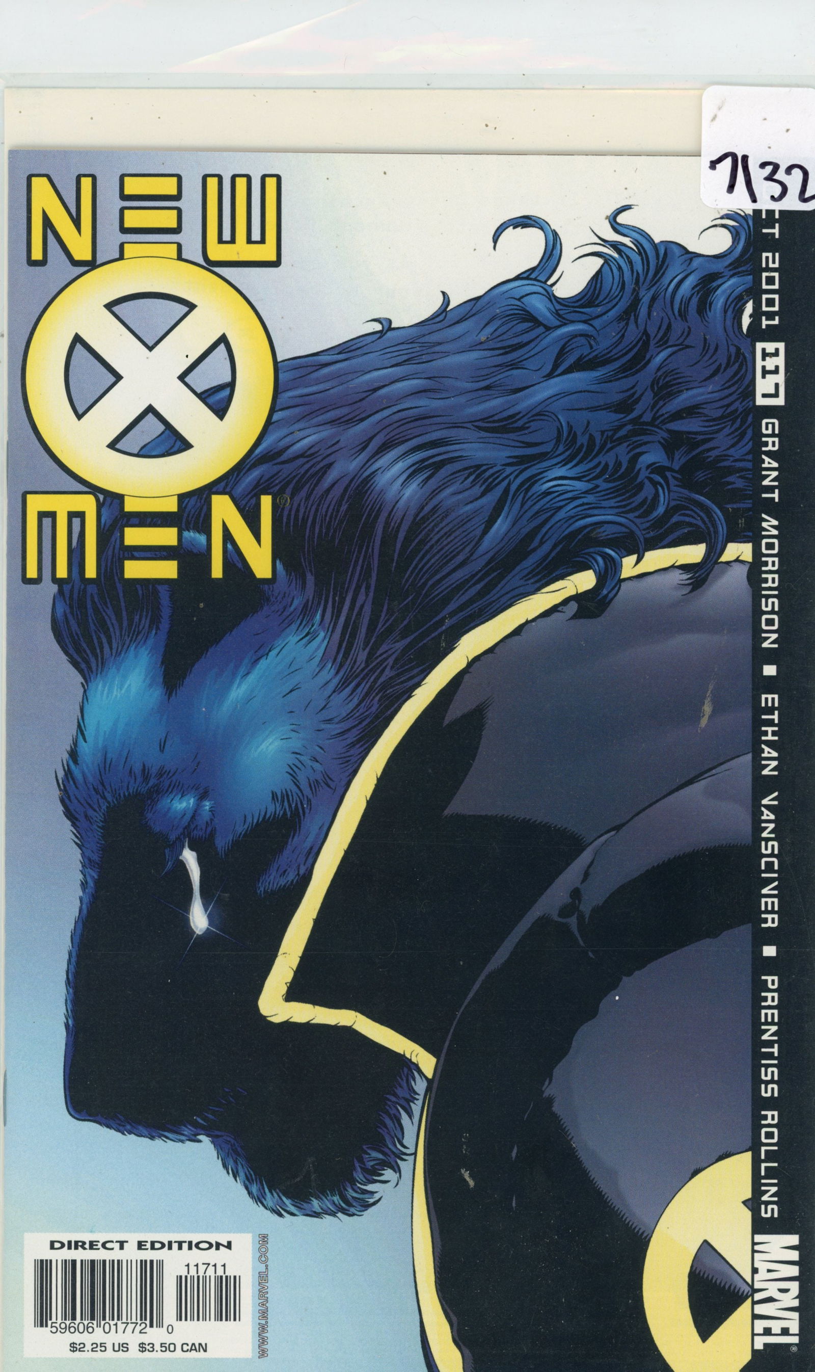 2001 Marvel New X-Men Issue 117 (1 of 1)