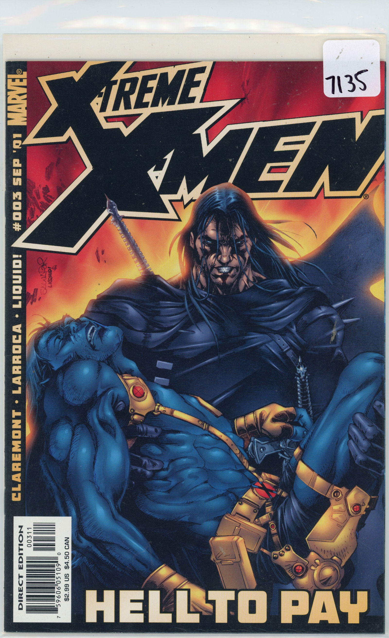 2001 Marvel X-Men Xtreme Issue 3 (1 of 1)