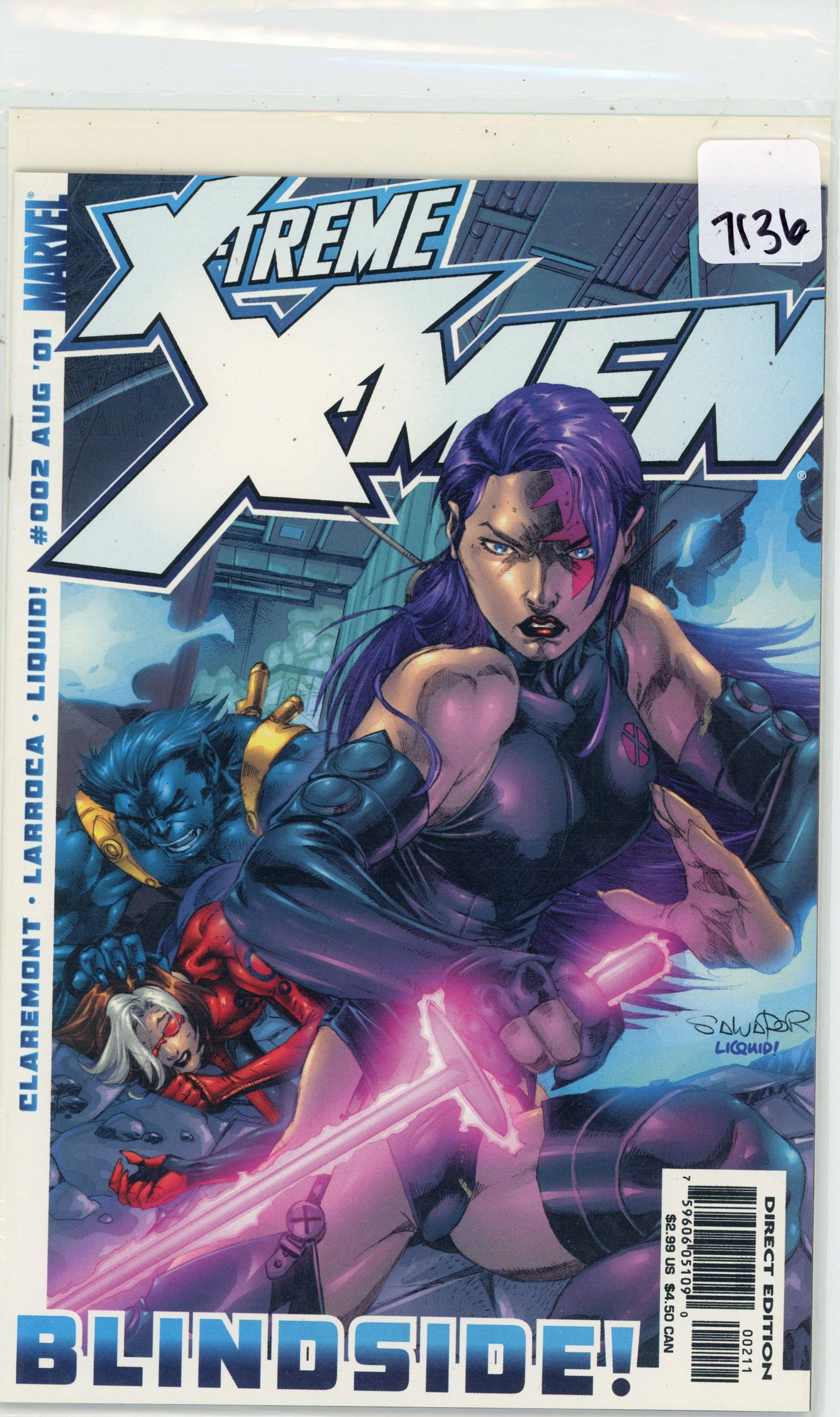 2001 Marvel X-Men Xtreme Issue 2 (1 of 1)