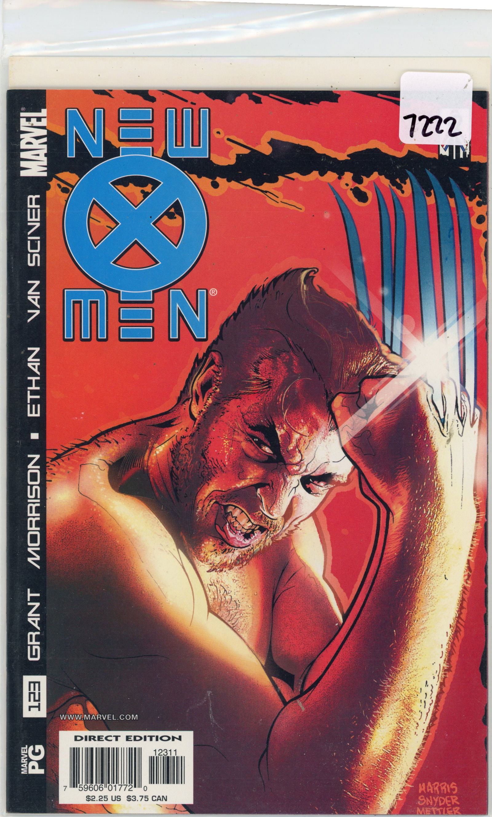 2002 Marvel New X Men Issue 123 (1 of 1)