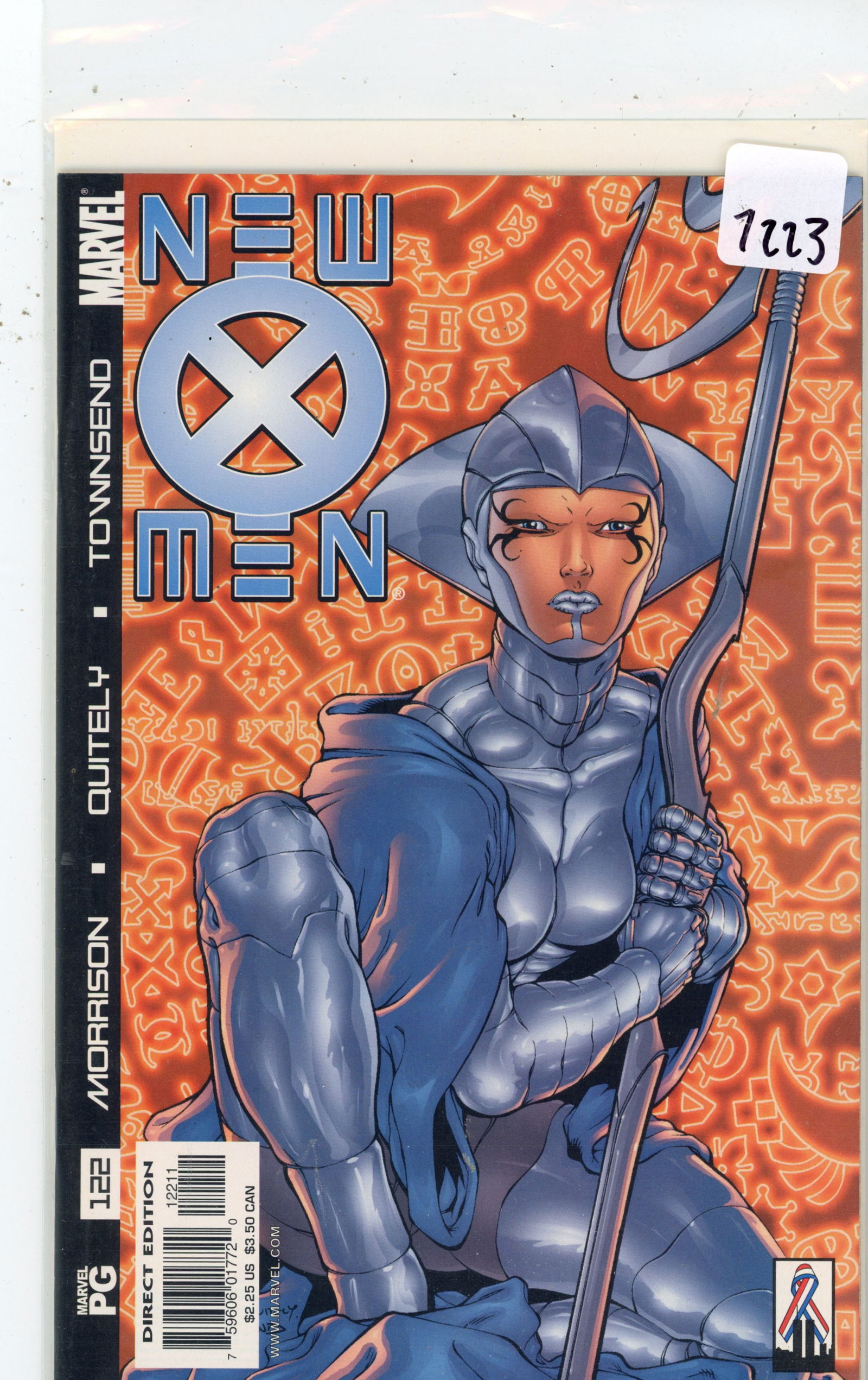 2002 Marvel New X Men Issue 122 (1 of 1)