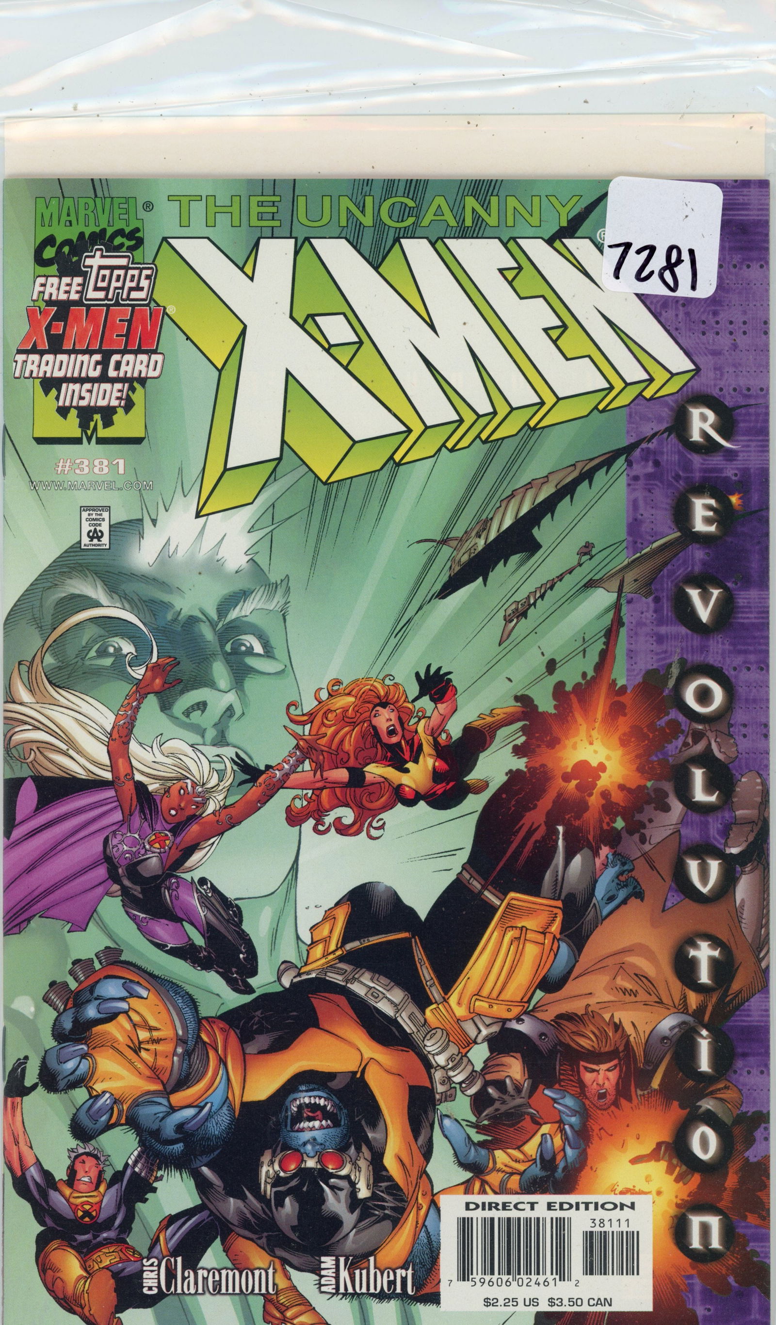 1999 Marvel X-Men Issue 381 (1 of 1)