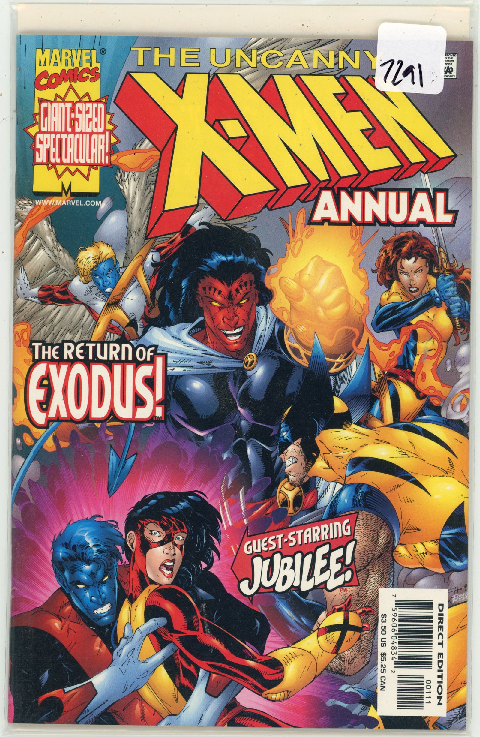 2000 Marvel X-Men Issue Giant Sized (1 of 1)