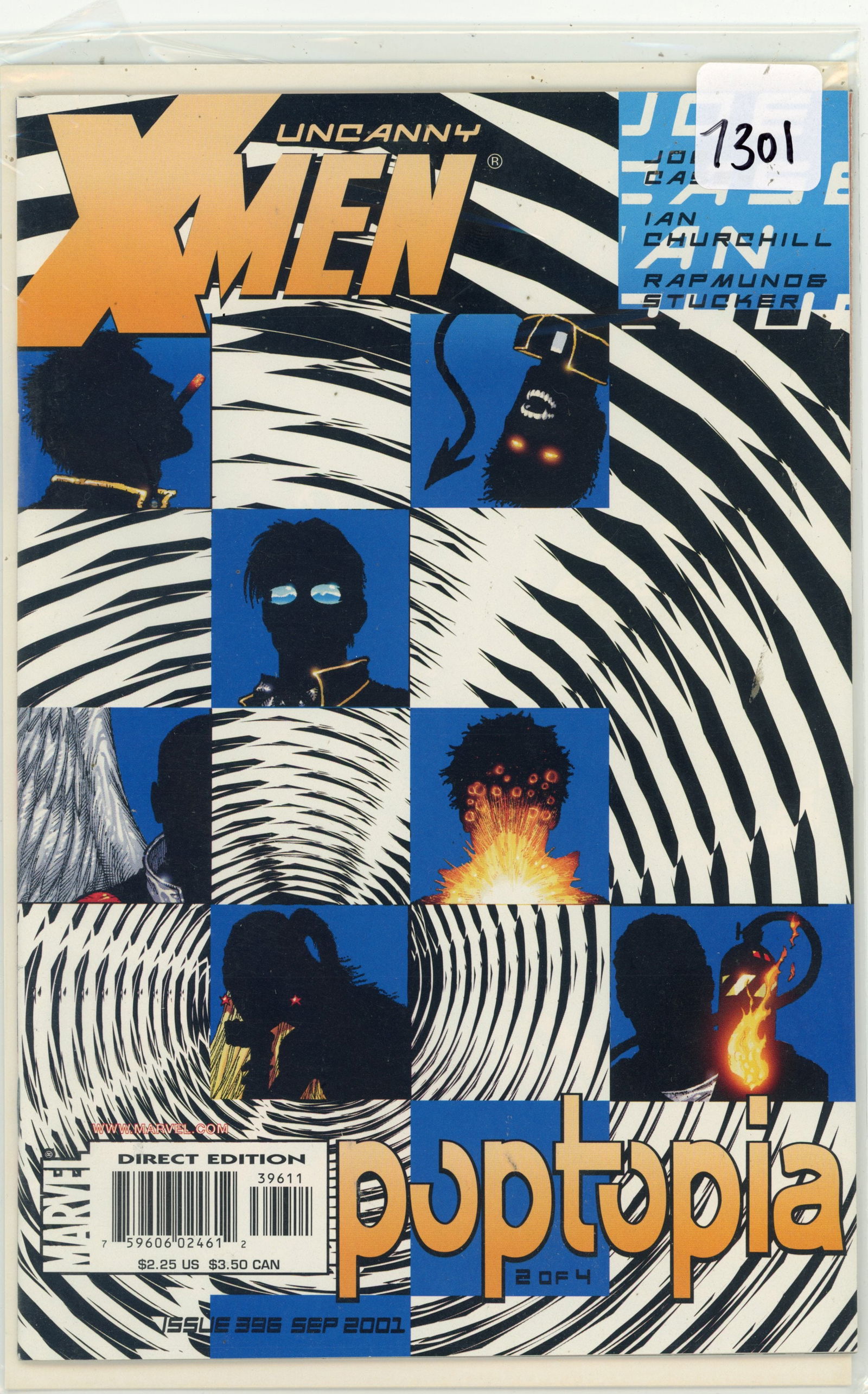 2001 Marvel X-Men Issue 2 (1 of 1)