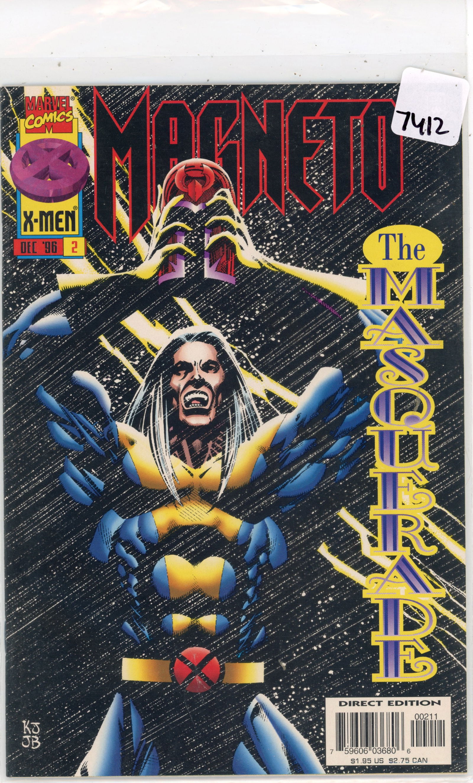 1997 Marvel Magneto Issue 2 (1 of 1)