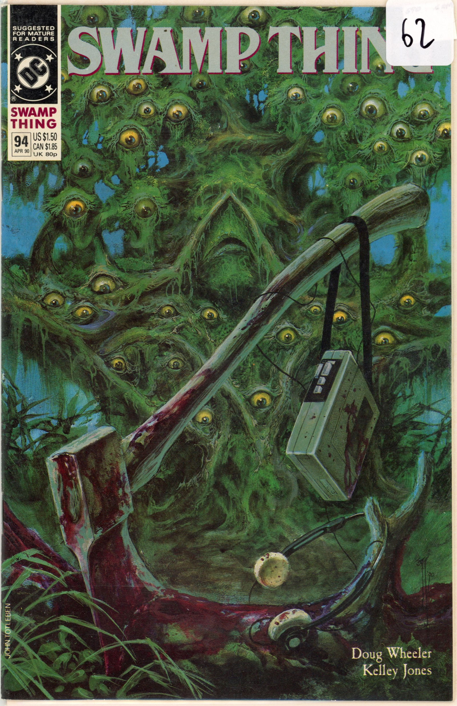 1994 DC Swamp thing Issue 90 (1 of 1)