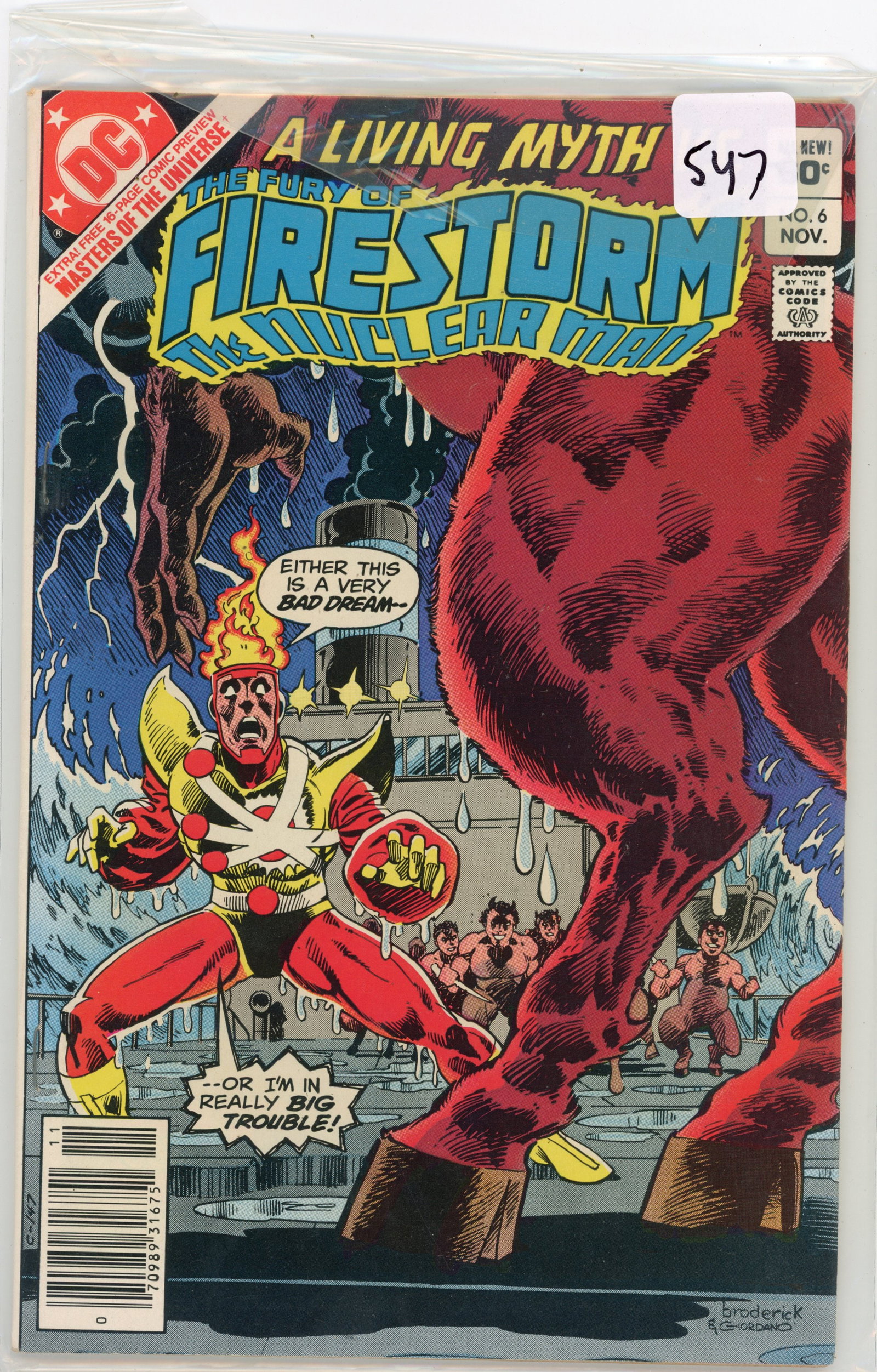 1982 DC Firestorm Issue 6 (1 of 1)